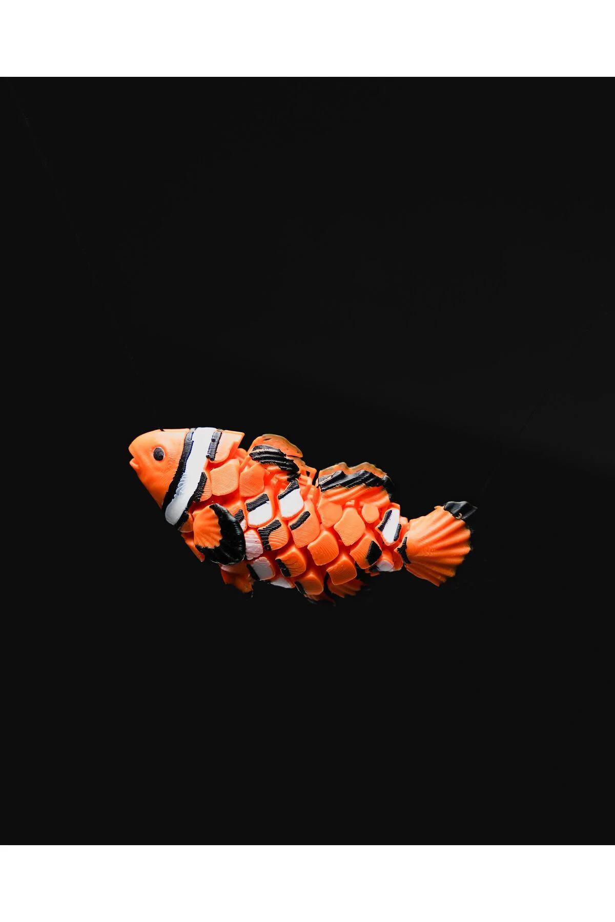 Kayıp Balık Nemo Hareketli Palyaço Balığı Boyalı Oyuncak Figür 12 CM
