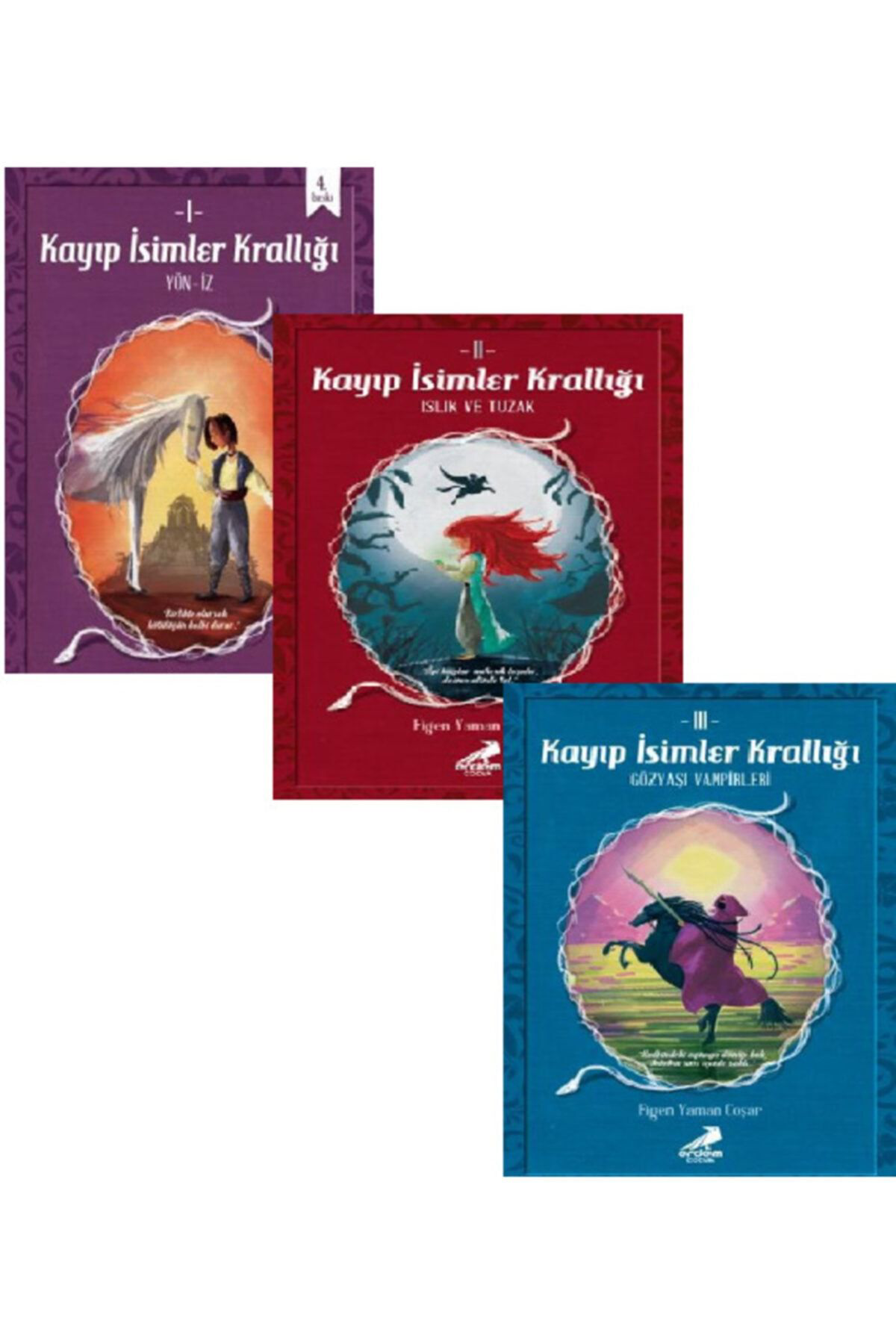 Kayıp Isimler Krallığı 3 Lü Kitap Seti (ı,ıı,ııı)