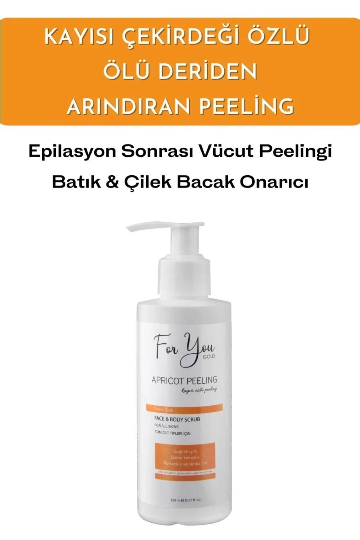 Kayısı Çekirdeği Özlü Canlandırıcı, Nemlendirici Ve Ölü Deriden A