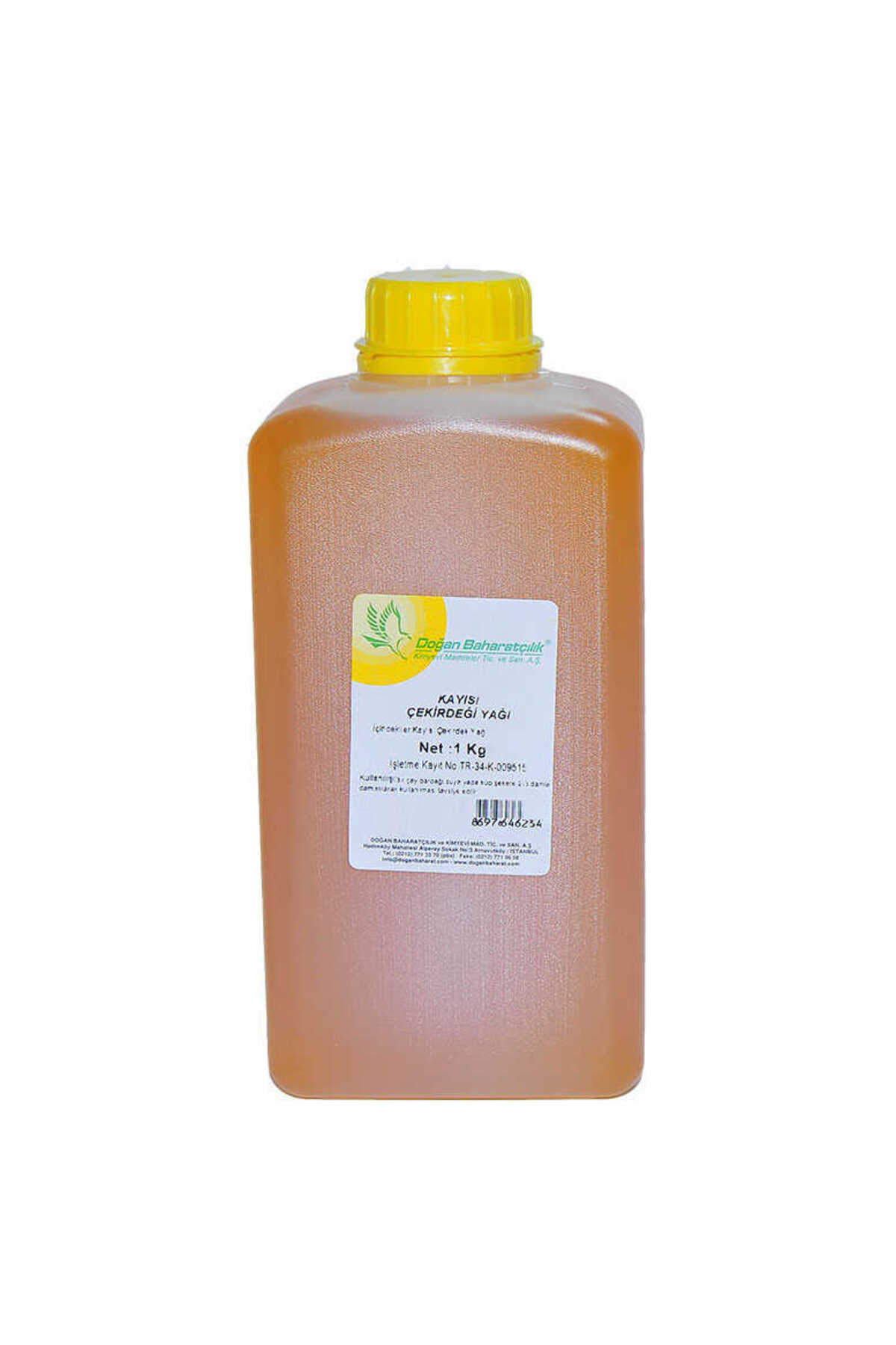 Kayısı Çekirdeği Yağı Pet Bidon 1000 gr