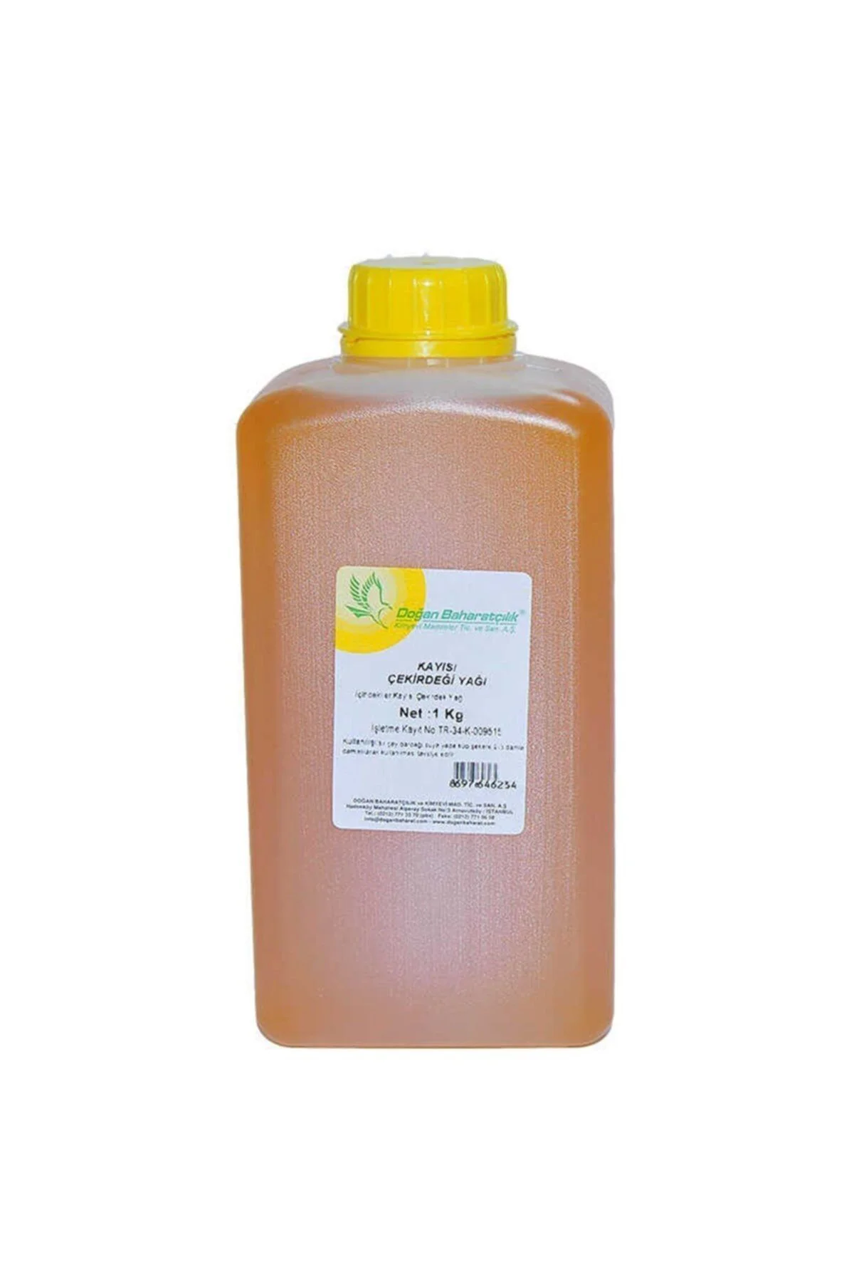 Kayısı Çekirdeği Yağı 1 kg