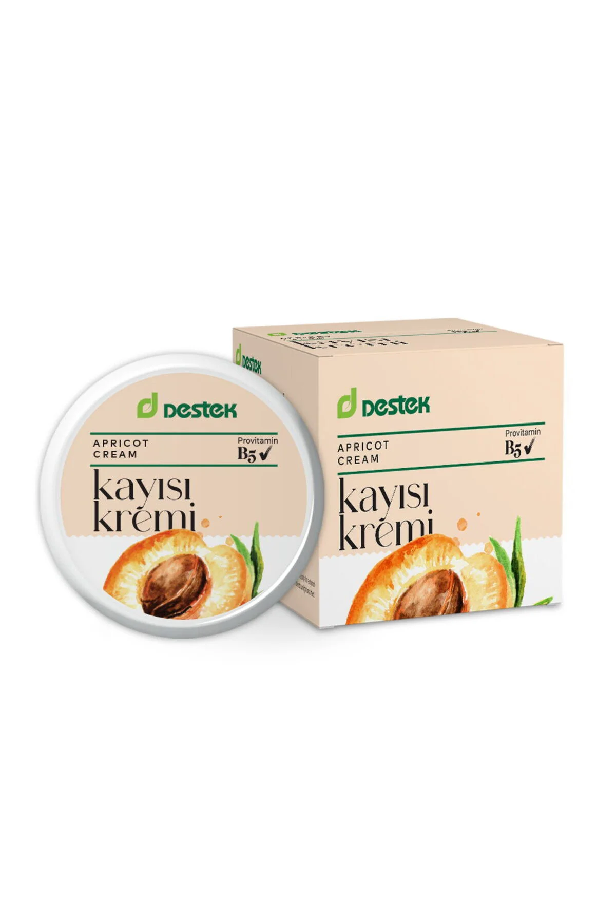 Kayısı Kremi Cilt Bakım Kremi 45 gr