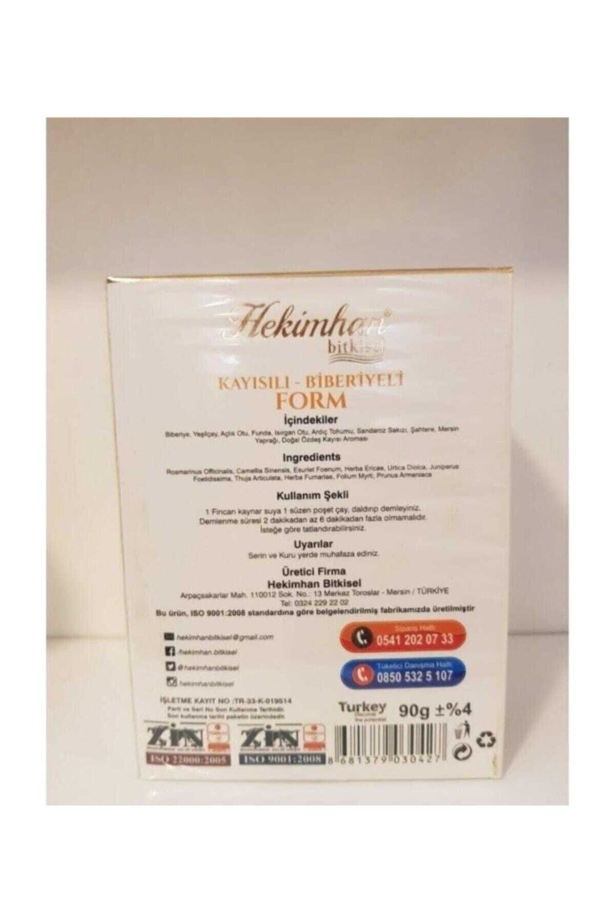 Kayısılı-biberiyeli Form Çayı