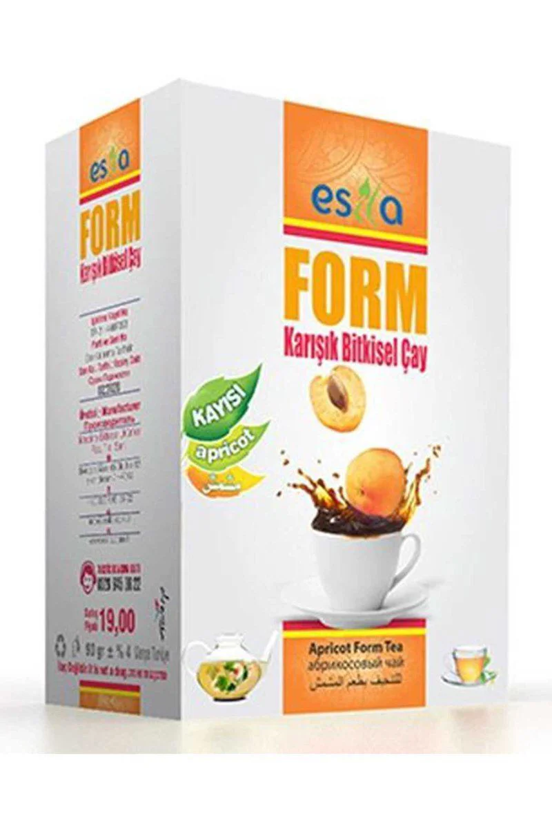 Kayısılı Form Çayı 45 Li. - Form Kontrolüne Destek, Doğal Kayısı Özlü Bitki Çayı Fiyatı, Yorumları ve Özellikleri