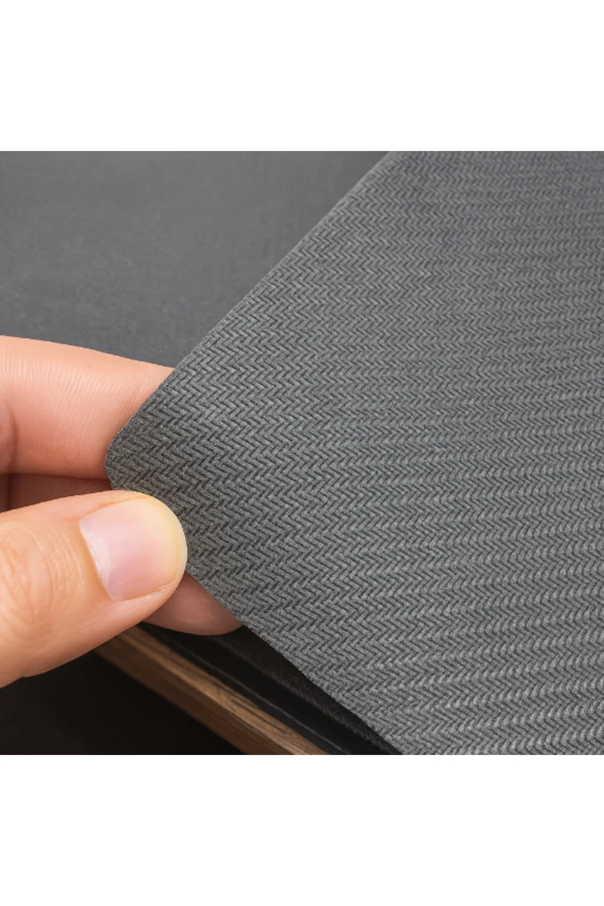 Kaymaz Alt Tabanlı Siyah Mouse Pad 40x30 cm