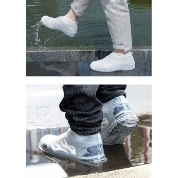 Kaymaz Silikon Ayakkabı Kılıfı M Beden Suya ve Kire Dayanıklı