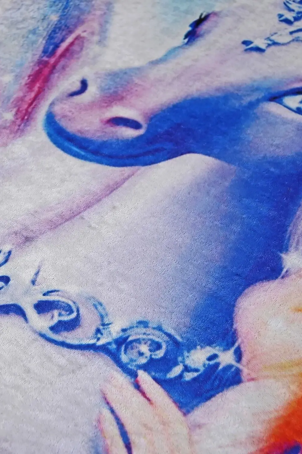 Kaymaz Taban Dijital Halı Yıkanabilir Pembe Kız Çocuk Odası Halıs