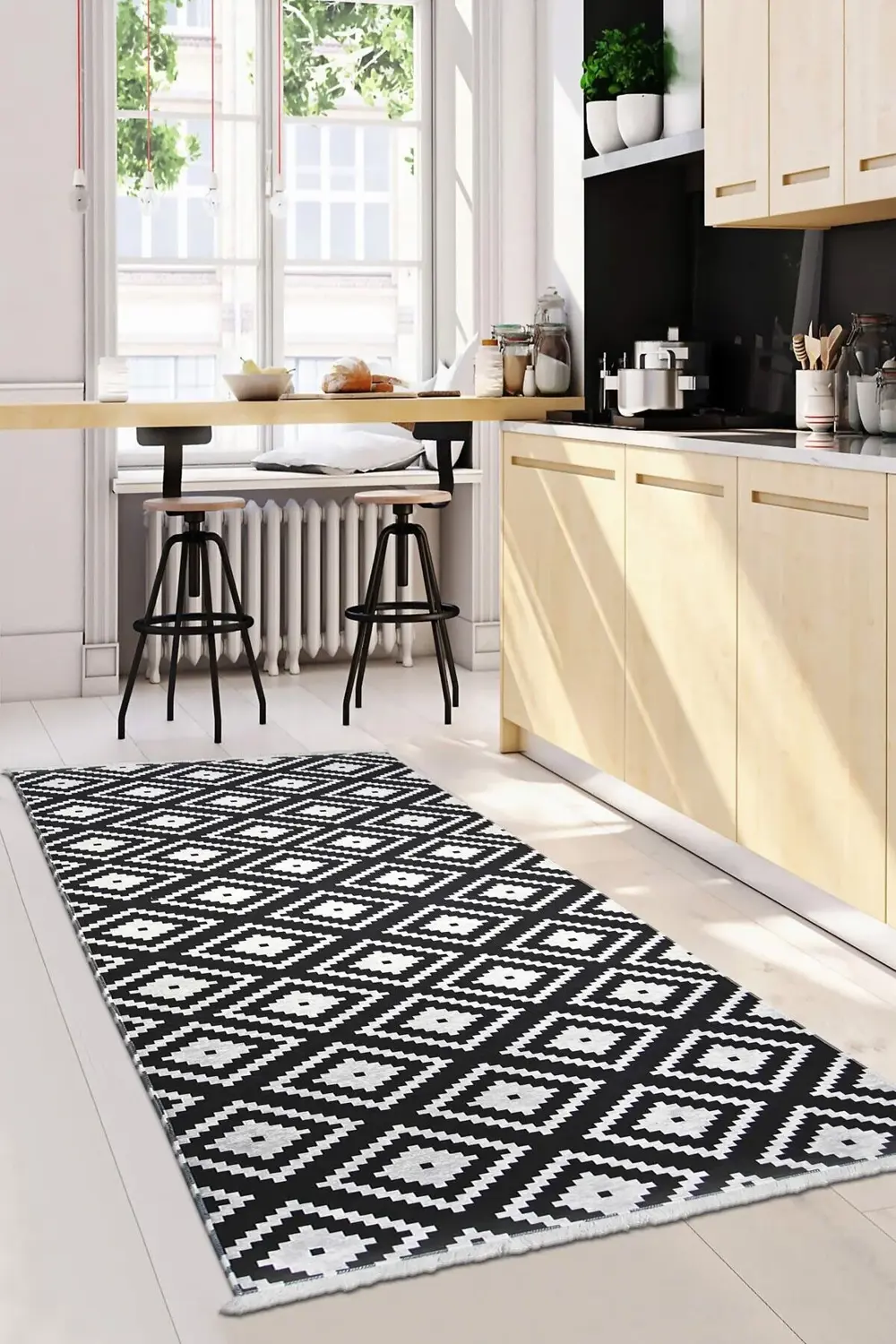 Kaymaz Taban Dijital Halı Yıkanabilir