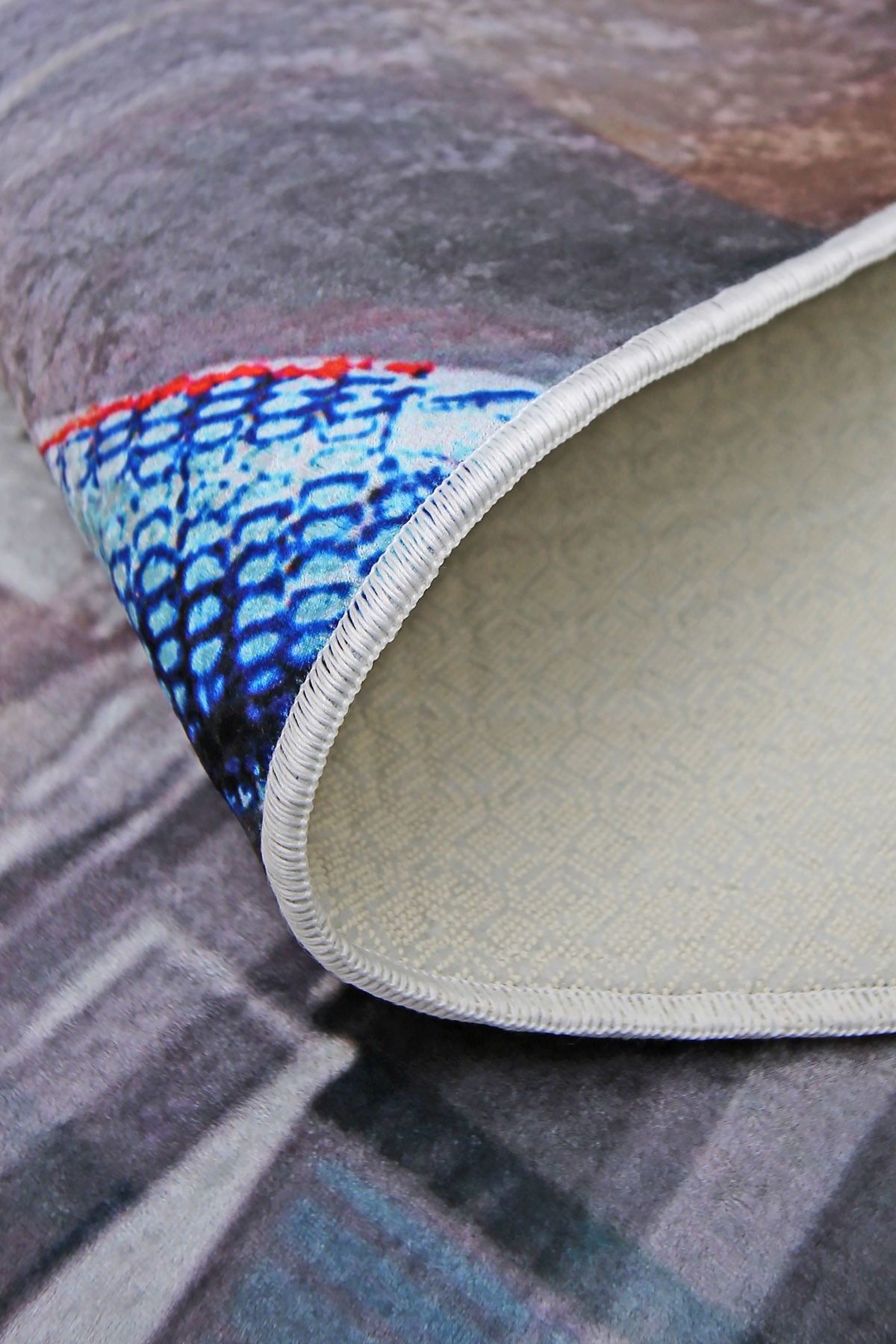 Kaymaz Taban Dijital Halı Yıkanabilir Örümcek Adam Erkek Çocuk Od