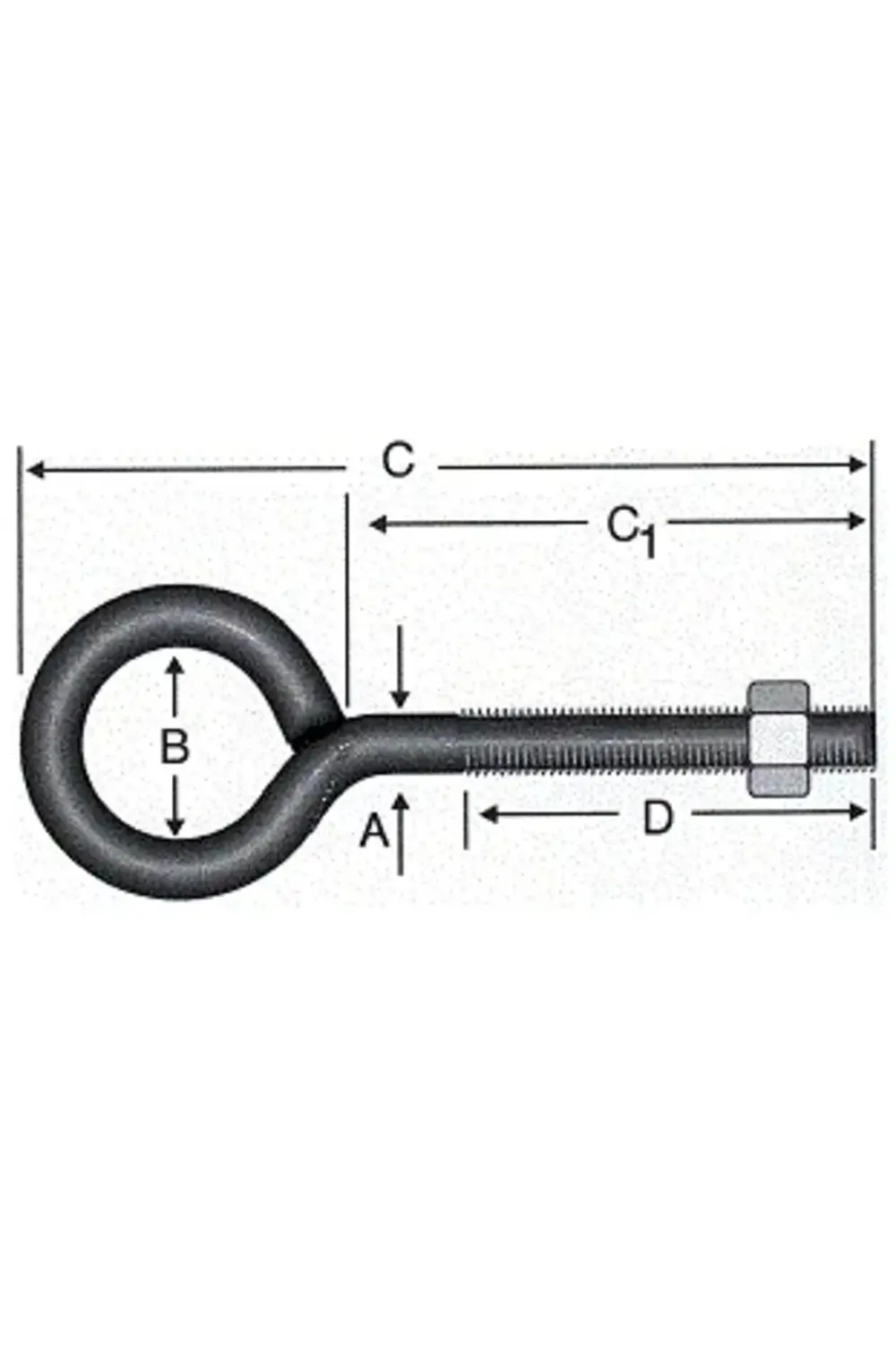 Kaynaklı Civata M8x160 - 50 Adet