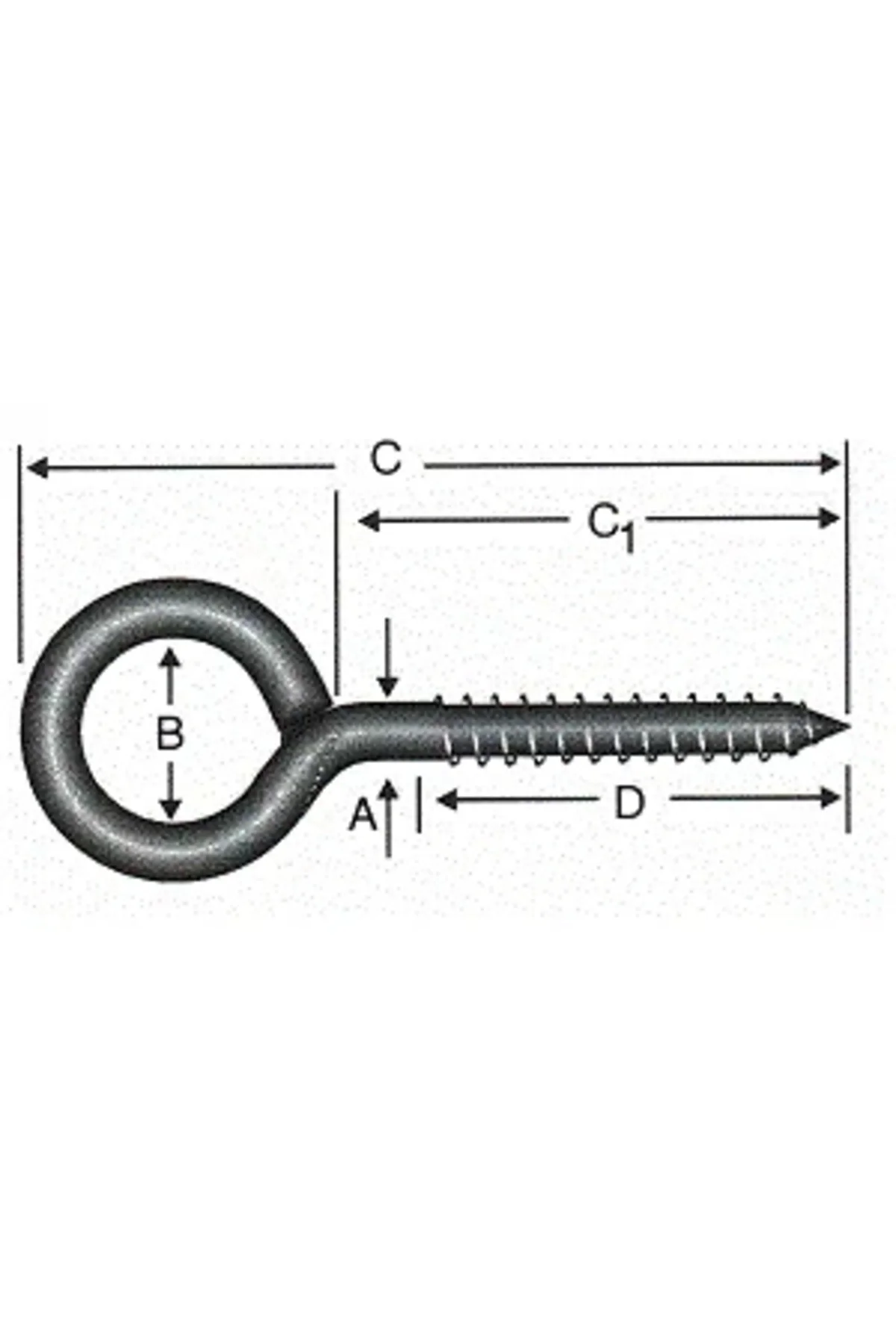 Kaynaklı Vida 8X160 - 50 Adet Kaynaklı Vida 8X160 - 50 Adet - Görsel 2