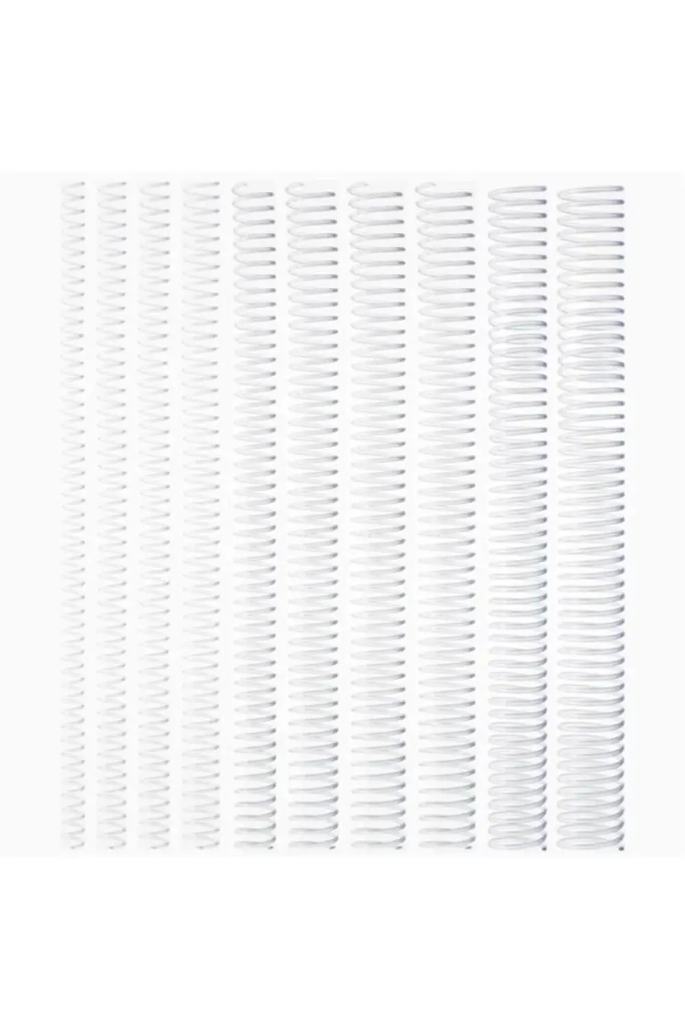 Kayreb Spiral Plastik Helezon (100 LÜ) 22 Mm Şeffaf