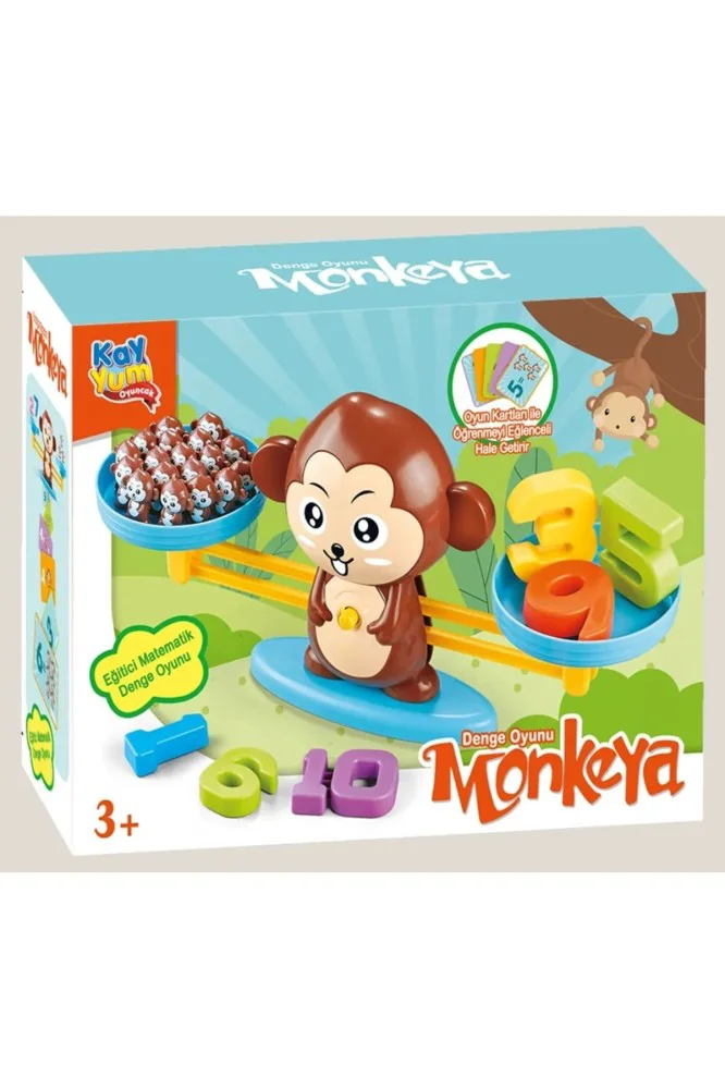 Kayyum Oyuncak Eğitici Oyun Denge Maymunu 2321