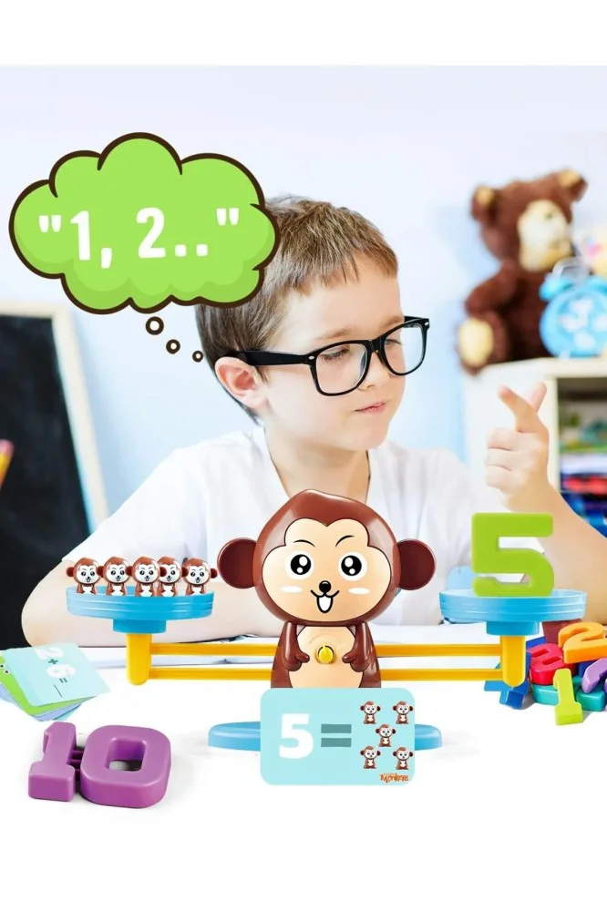Kayyum Oyuncak Eğitici Oyun Denge Maymunu 2321