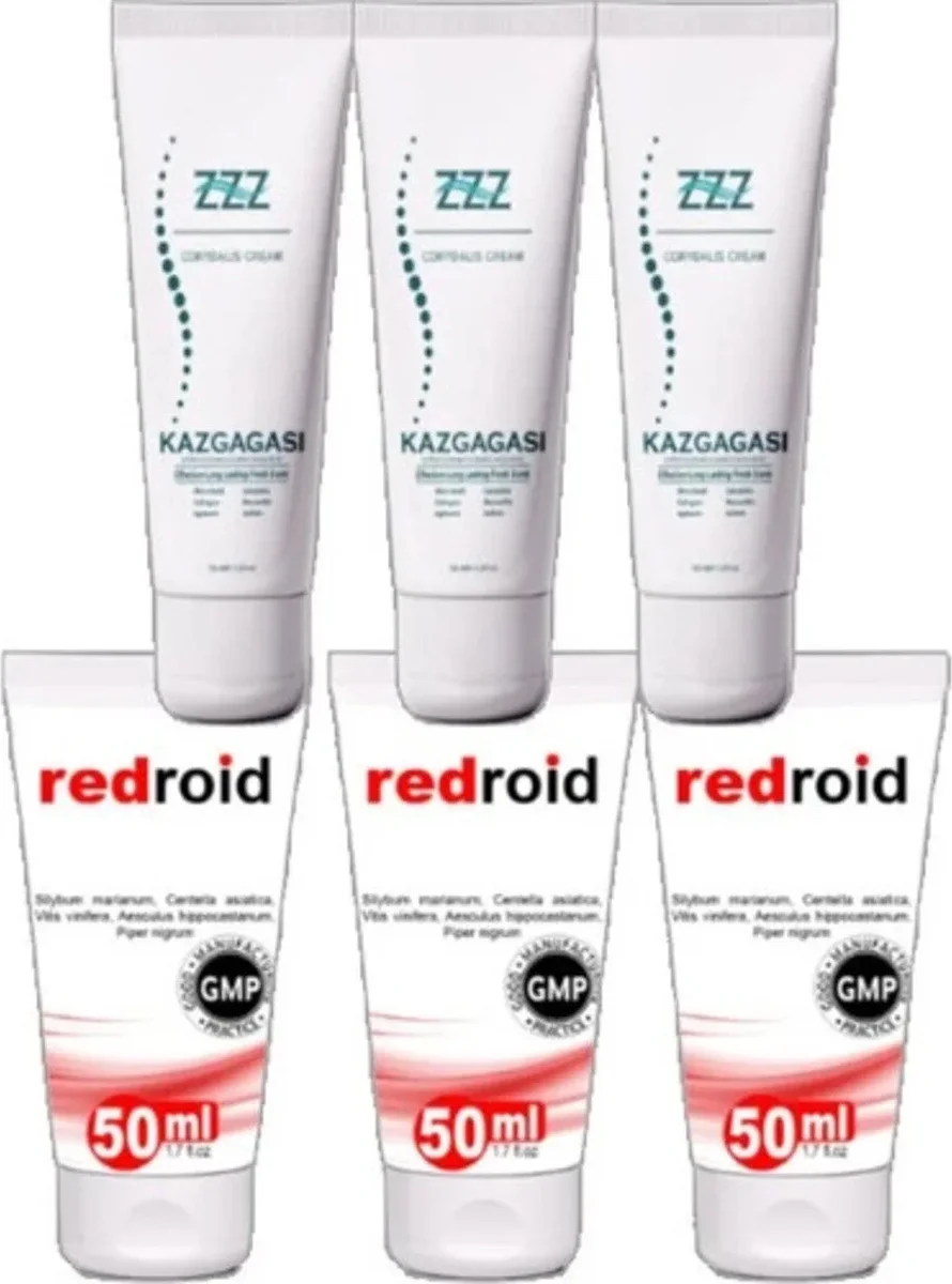 Kaz Gagası Bakım Kremi 50 ml Set – Redroid ile Uyumlu Profesyonel Koruma