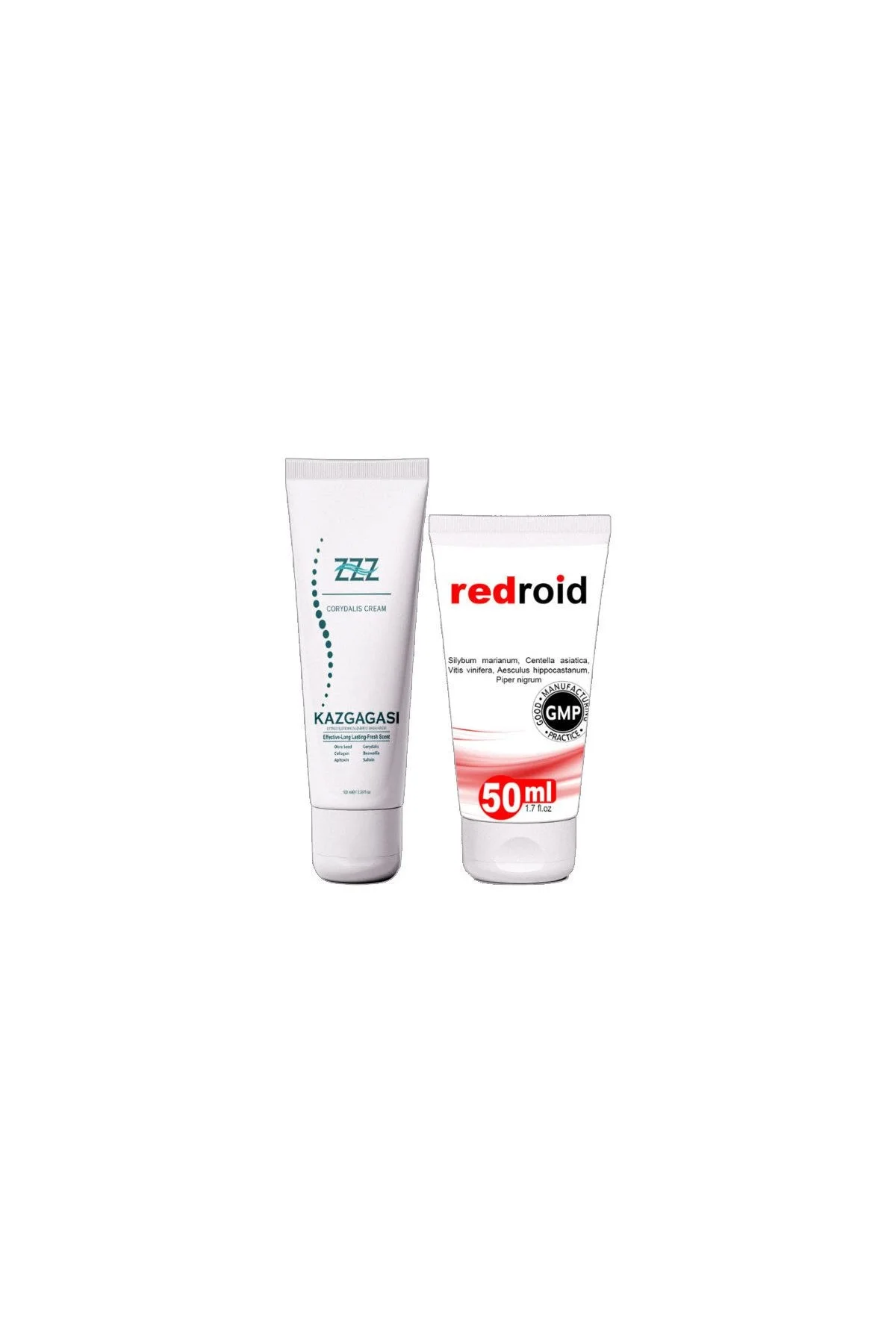 Kaz Gagası Kremi 100 ml Rahatlatıcı + Redroid Bakım 50 ml – Cilt Bakım Seti