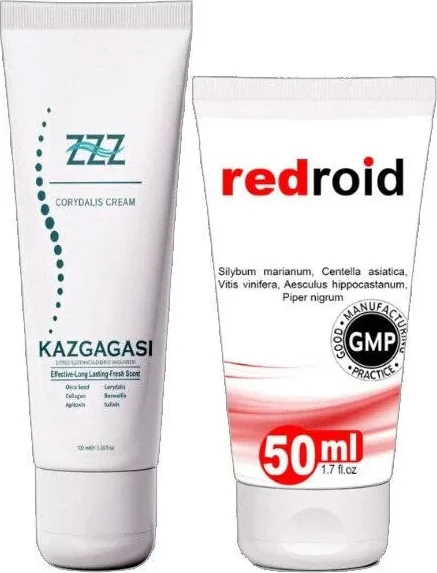 Kaz Gagası Kremi 100 ml + Redroid Krem 50 ml — Cilt Bakım Seti