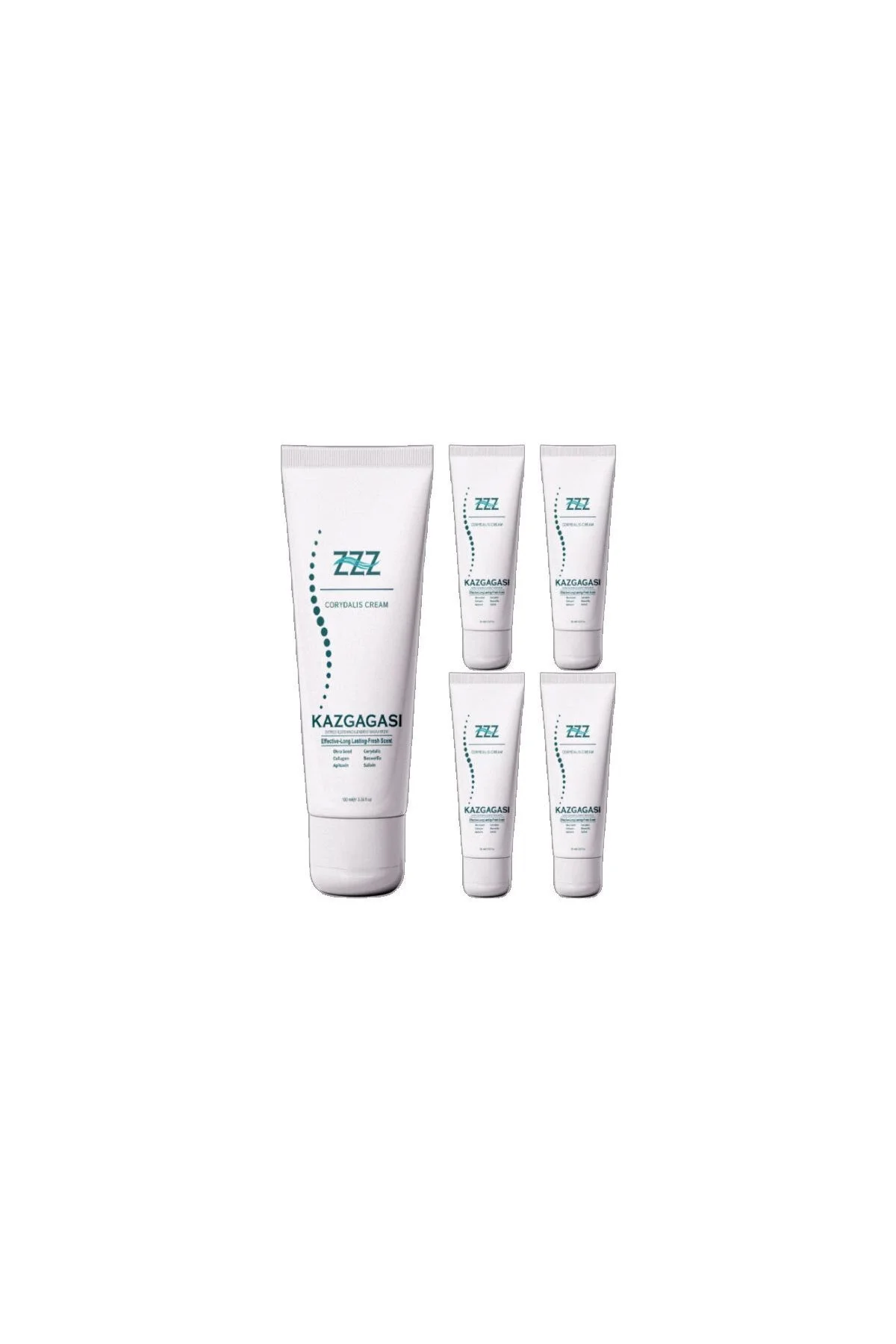 Kaz Gagası Özel Karışımlı Krem 5x100 ml – Rahatlatıcı Bakım Kremi