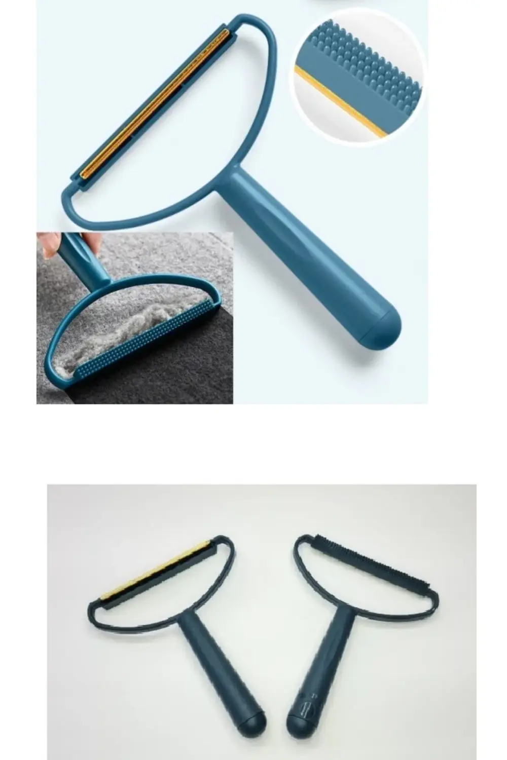 Kazak - Elbise - Halı Tüyü Temizleme Çift Taraflı Tüy Tiftik Topa