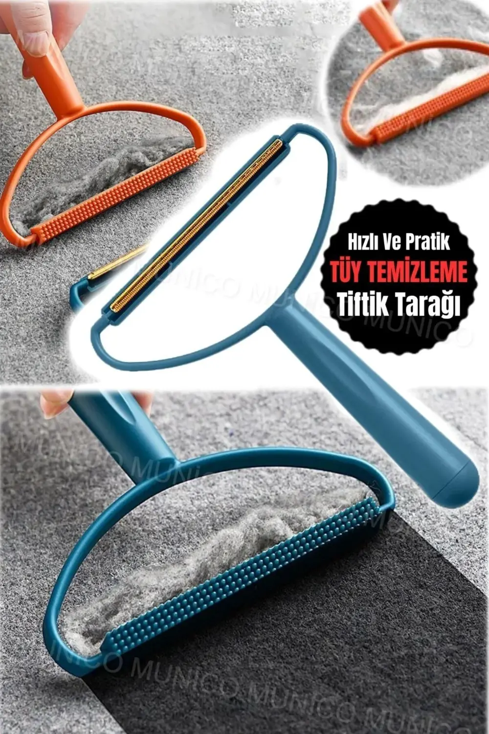 Kazak ve Pantolon Tüy Temizleyici – Çift Taraflı Tiftik Aparatı T