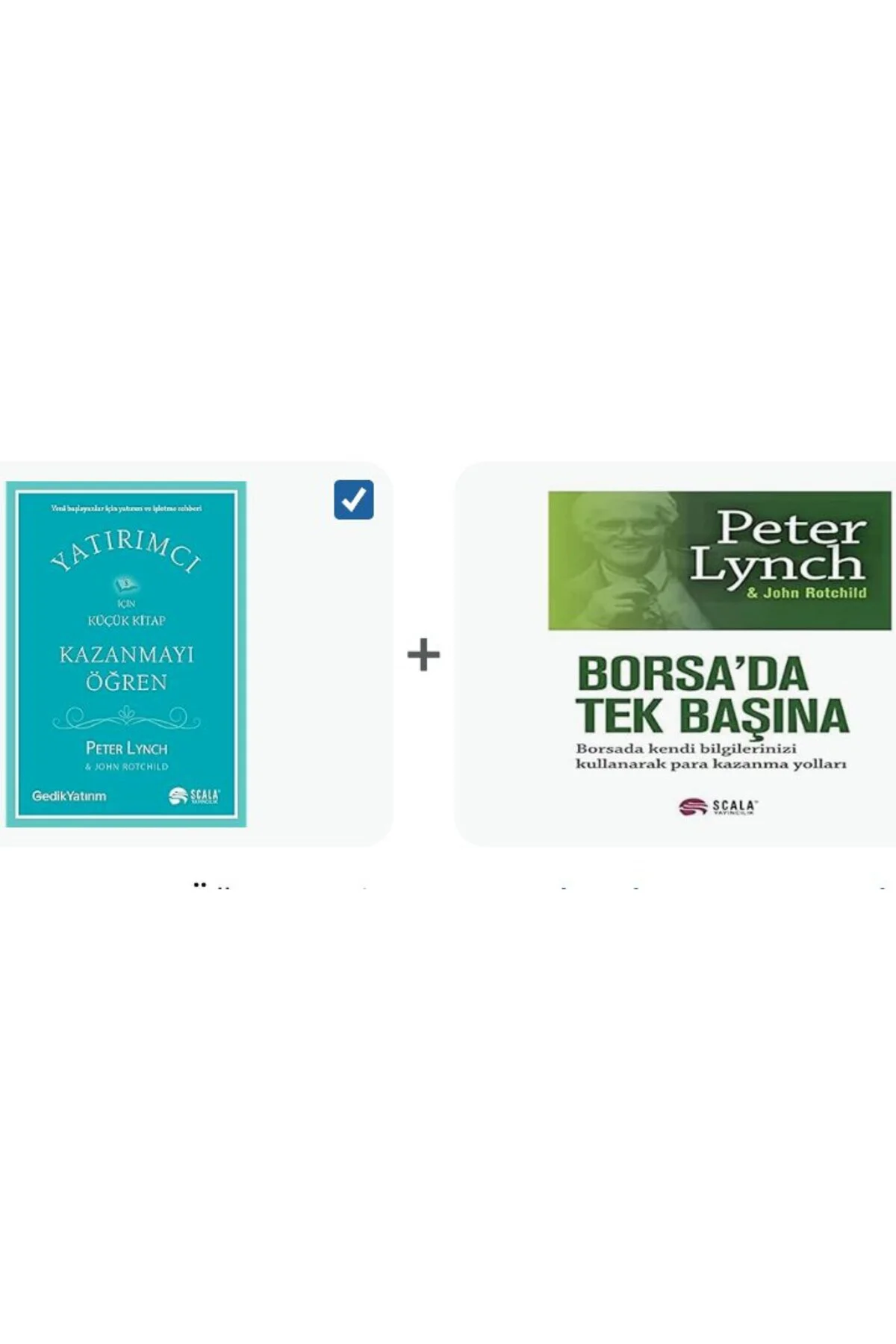 kazanmayi ogren + borsada tekbasina=(2kitap)