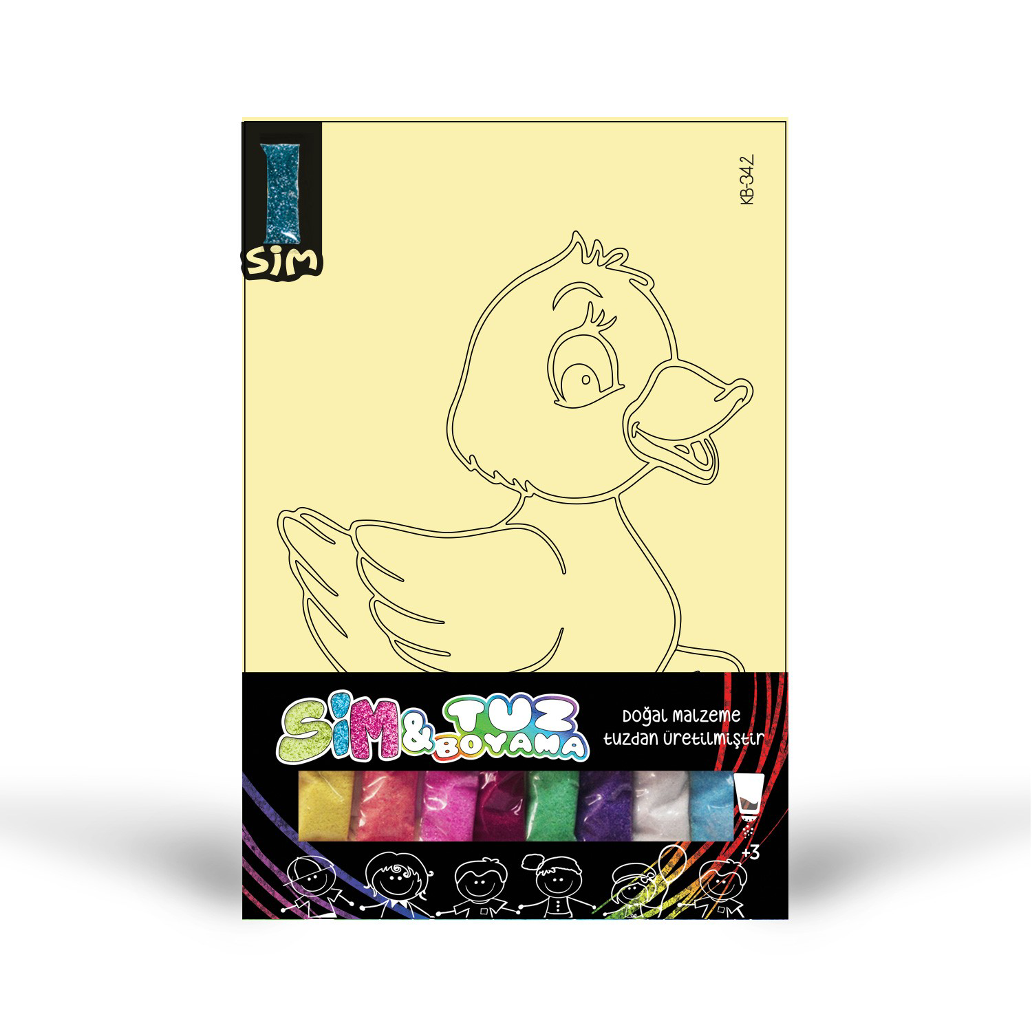 Artikel Kb-342 Ördek Simlii Tuz Boyama Oyunu, Eğitici Aktivite, Kum Boyam Artikel Kb-342 Ördek Simlii Tuz Boyama Oyunu, Eğitici Aktivite, Kum Boyam