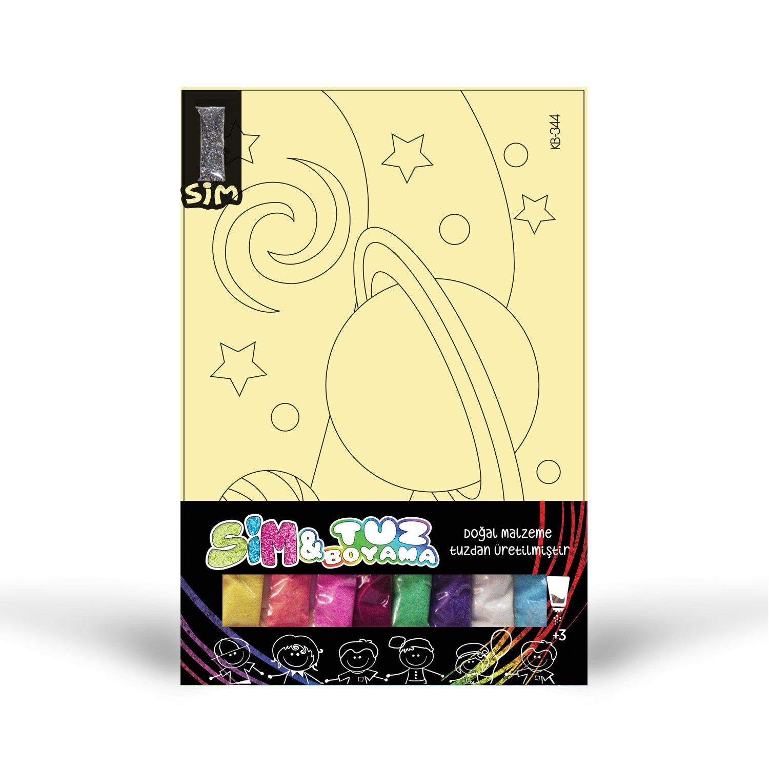 Artikel Kb-344 Uzay Simli Tuz Boyama Oyunu, Eğitici Aktivite, Kum Boyama Artikel Kb-344 Uzay Simli Tuz Boyama Oyunu, Eğitici Aktivite, Kum Boyama