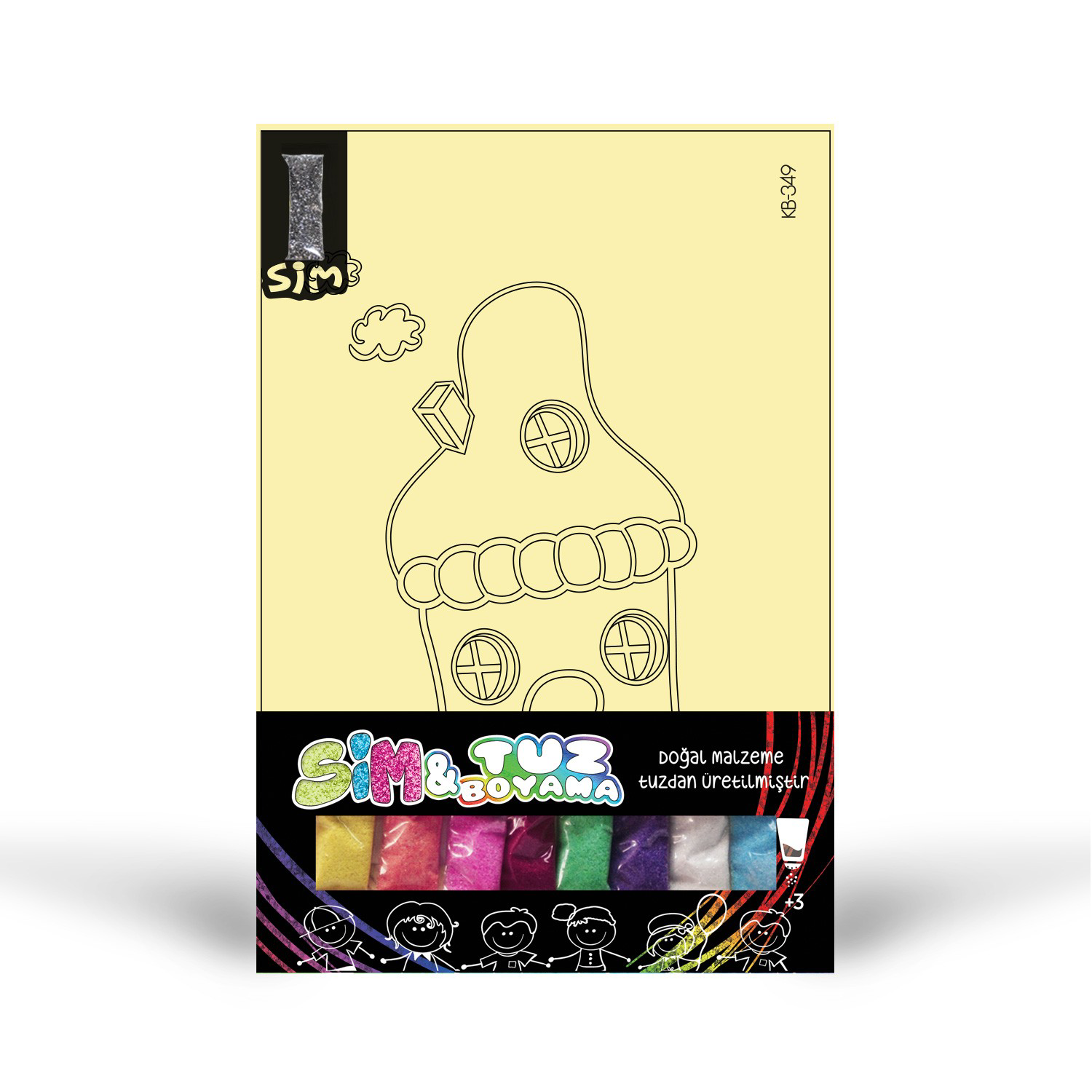 Artikel Kb-349 Mantar Ev Simli Tuz Boyama Oyunu, Eğitici Aktivite, Kum Bo Artikel Kb-349 Mantar Ev Simli Tuz Boyama Oyunu, Eğitici Aktivite, Kum Bo