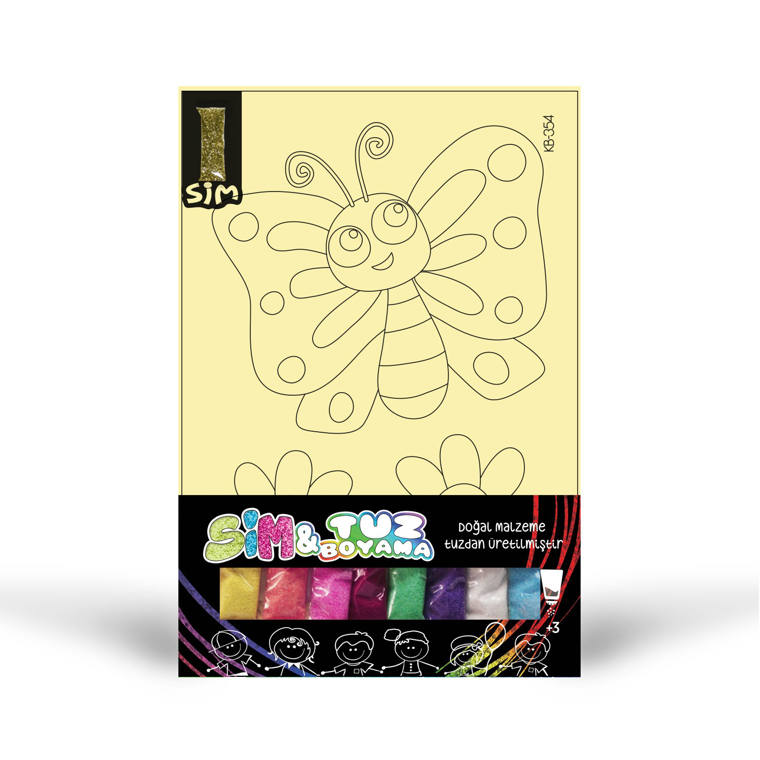 Artikel Kb-354 Kelebek Simli Tuz Boyama Oyunu, Eğitici Aktivite, Kum Boya Artikel Kb-354 Kelebek Simli Tuz Boyama Oyunu, Eğitici Aktivite, Kum Boya