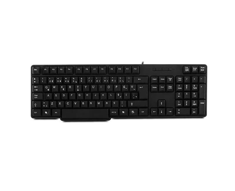 KB-517U/Q Kablolu USB Q TR Siyah Standart Klavye KB-517U/Q Kablolu USB Q TR Siyah Standart Klavye