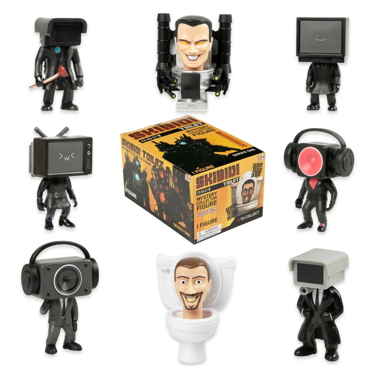 KBD00000 Skibidi Toilet Figür Surpriz Paket