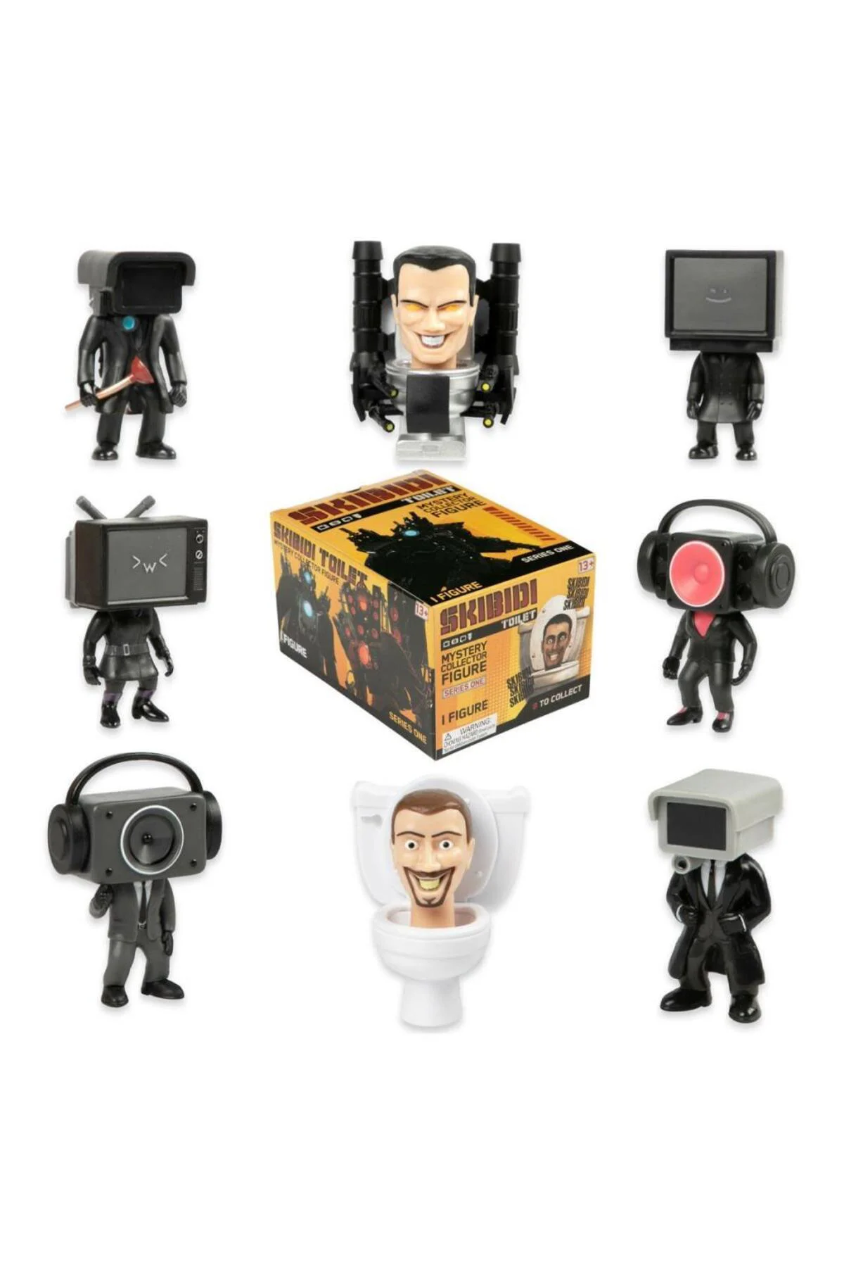 KBD00000 Skibidi Toilet Figür Surpriz Paket