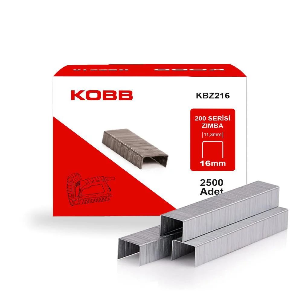 KBZ216 16 mm 2500 Adet Zımba Teli Fiyatı, Yorumları ve Özellikleri