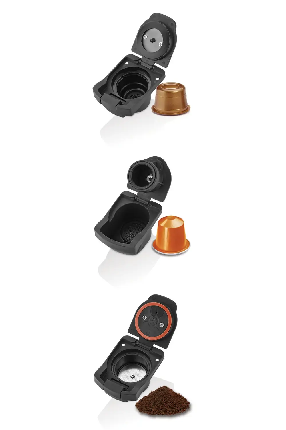 KCM-7597 KAPSÜL KAHVE MAKİNESİ KIRMIZI