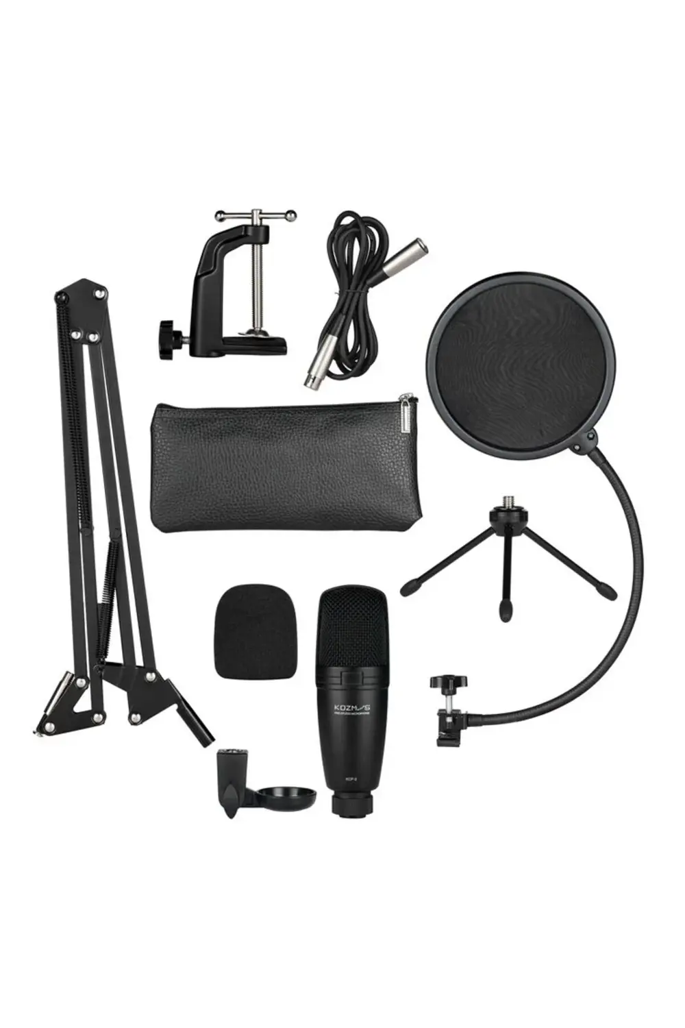 KCP-3 Pro / Aksesuarlı Condenser Stüdyo Mikrofonu