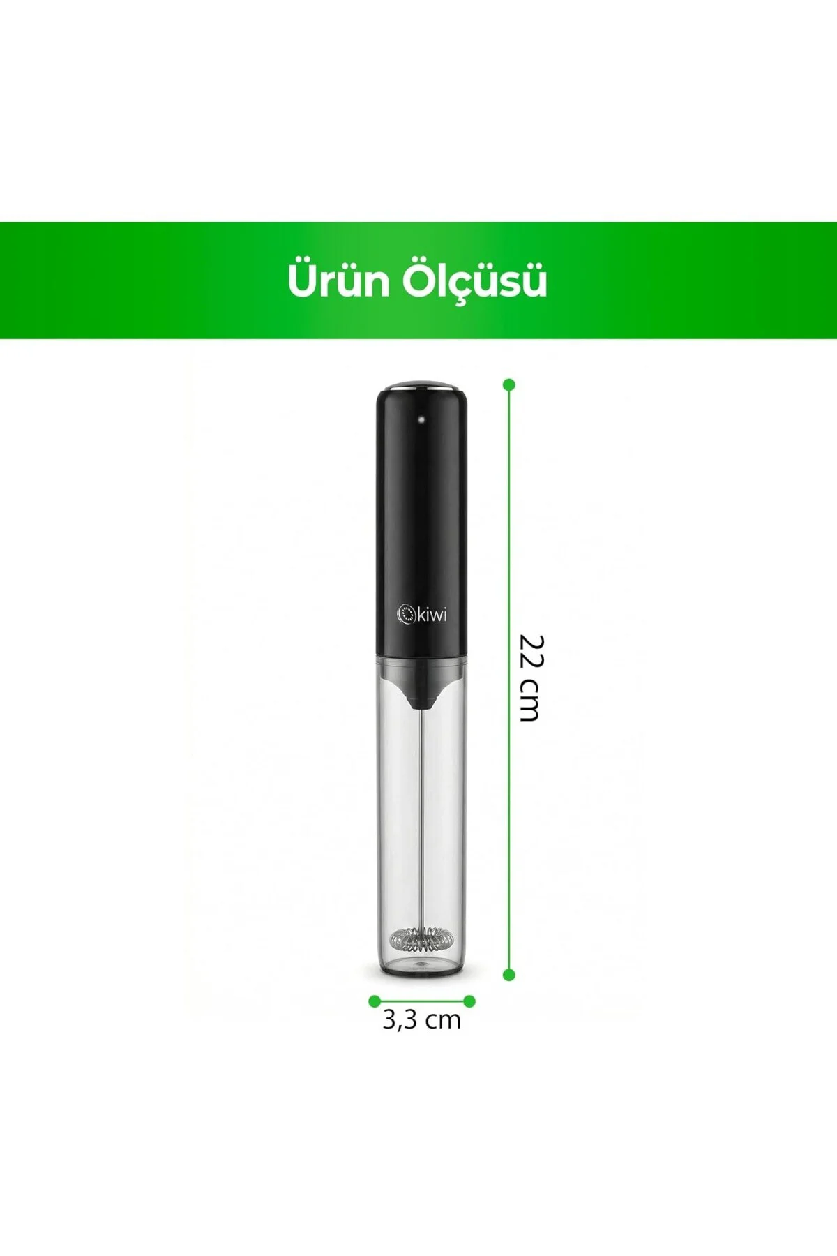 KCW-1224 Şarjlı Kablosuz Mini Mikser – Tek Bardaklık Ayran, Kahve