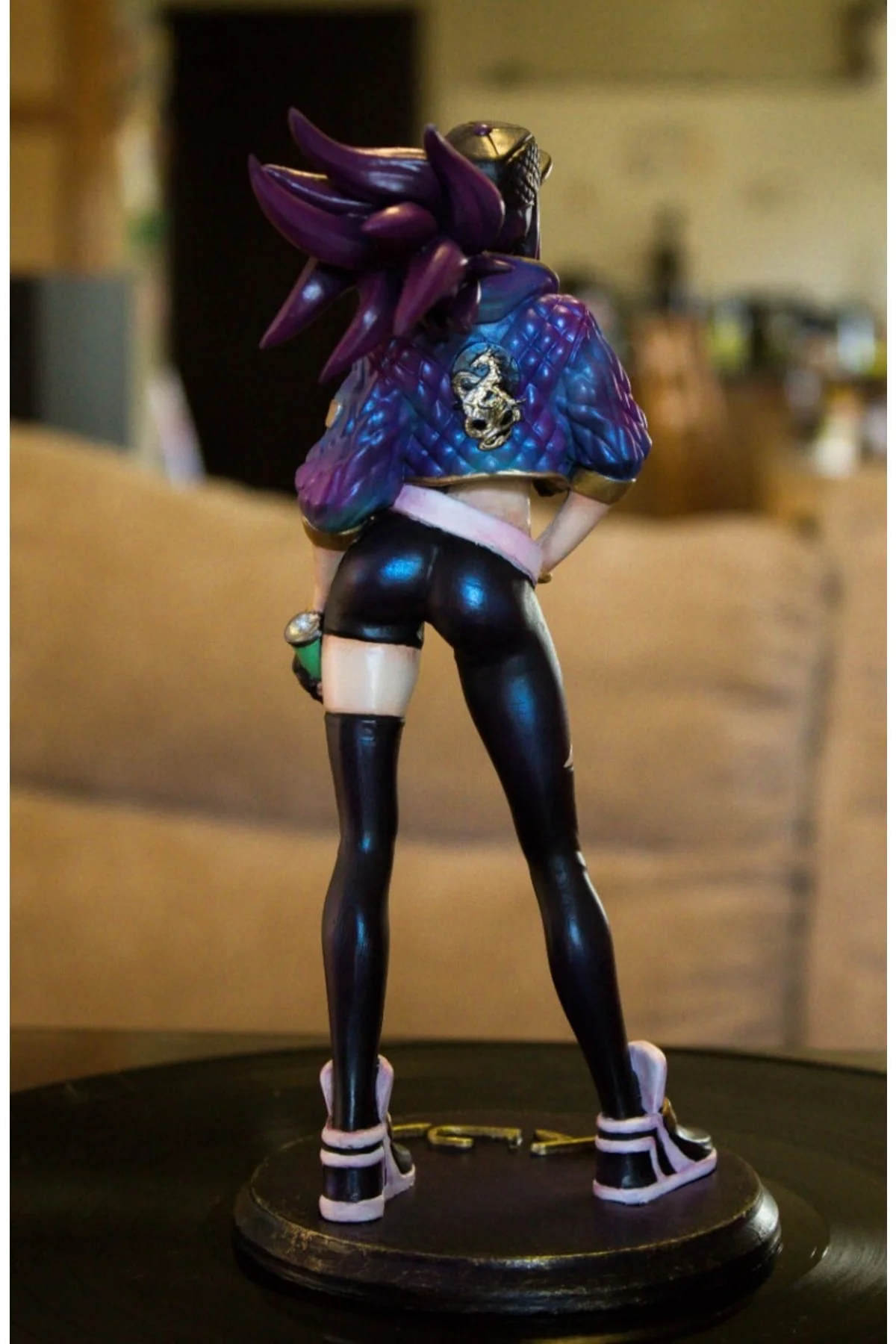 Kda Akali Boyalı Figür 20 Cm (büyük Boy)