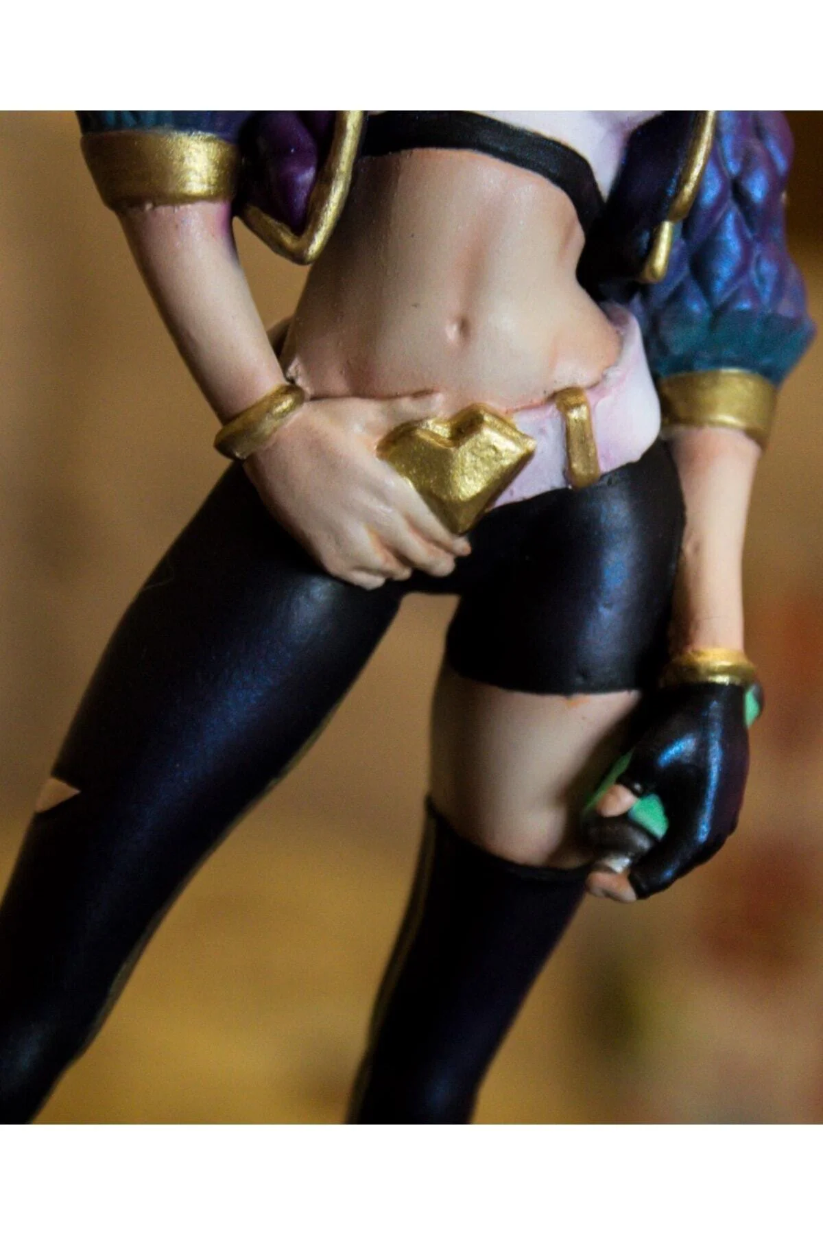 Kda Akali Boyalı Figür 20 Cm (büyük Boy)