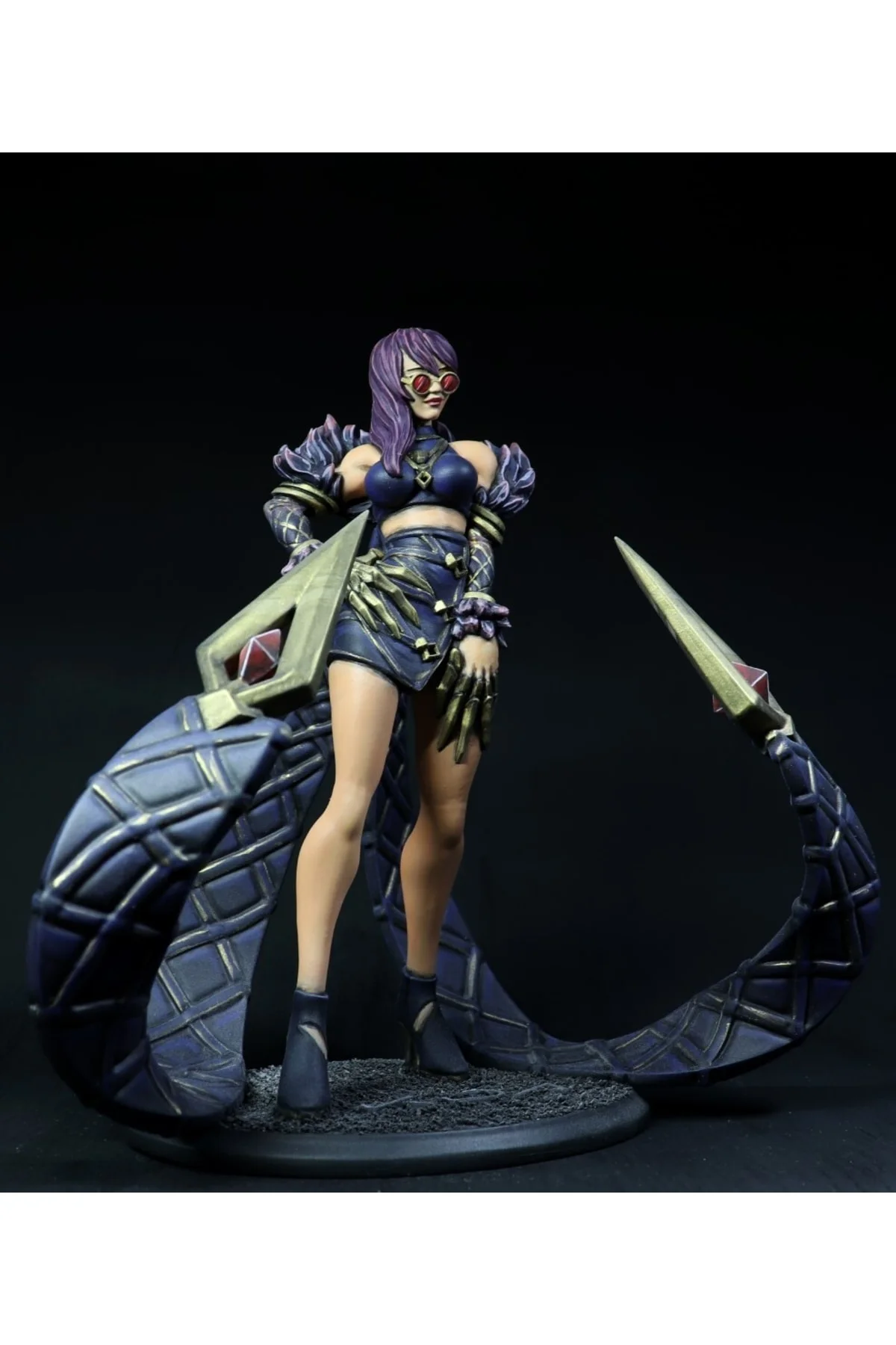 Kda Evelynn Boyalı Figür 20 Cm (büyük Boy)