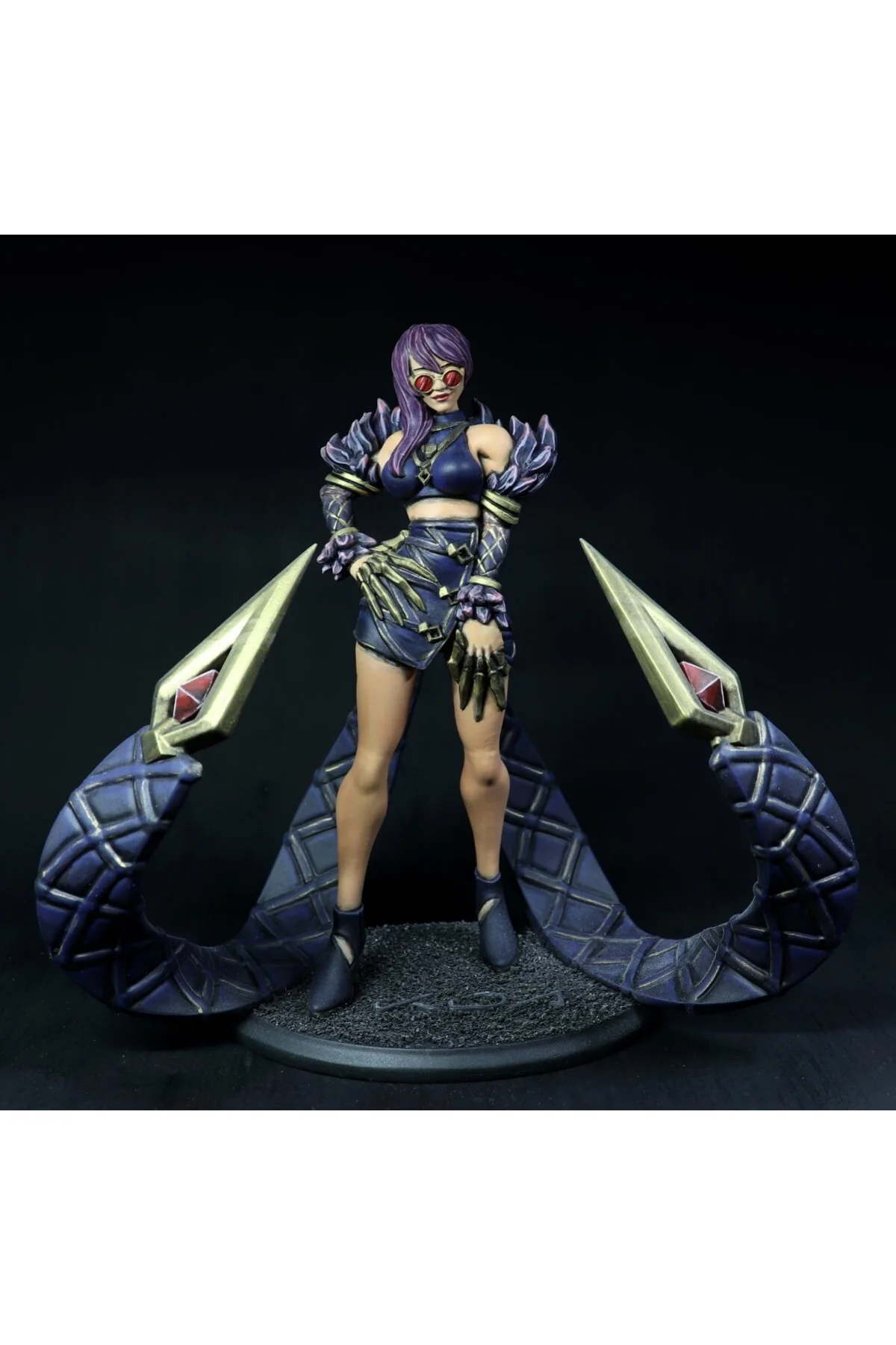 Kda Evelynn Boyalı Figür 20 Cm (büyük Boy)
