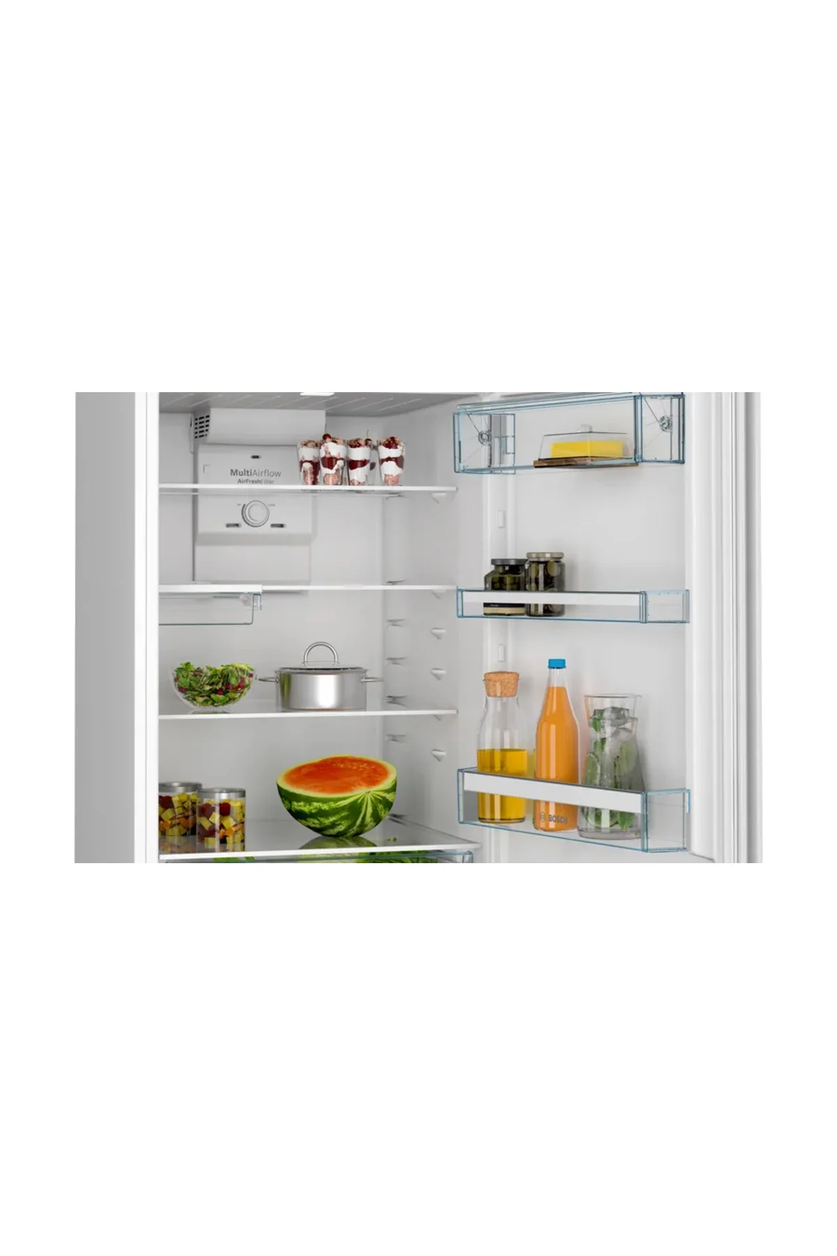 KDN55XWE0N Çift Kapılı No Frost Beyaz Buzdolabı