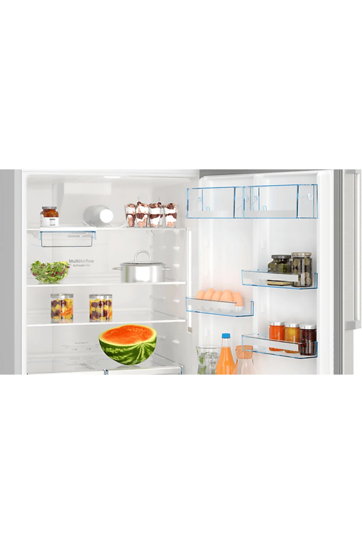 KDN76AIE1N E Enerji Sınıfı 581 L NoFrost Üstten Donduruculu Buzdo