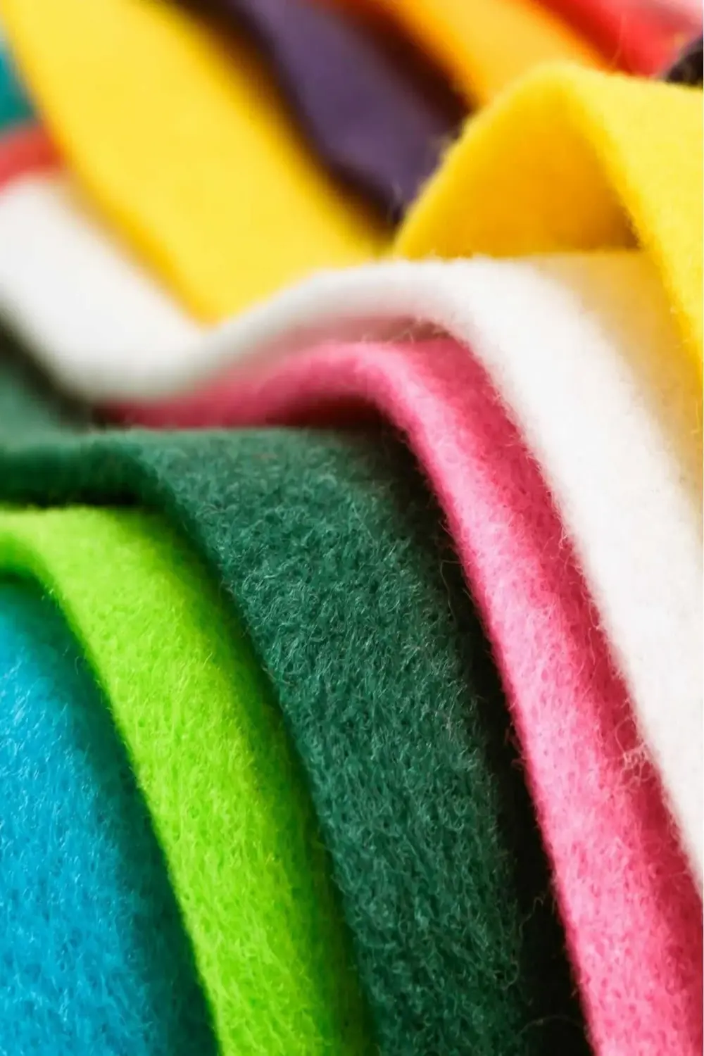 Keçe A4 Renkli Keçe Karışık 10'lu 1 Paket 10 Adet