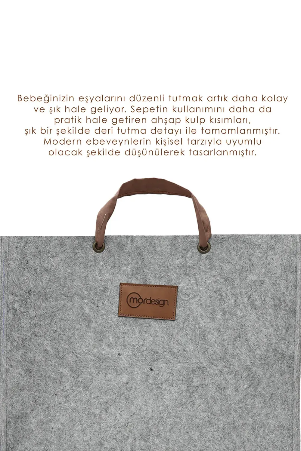 Keçe Çocuk Oyuncak/Kirli Çamaşır Depolama Sepeti, Çok Amaçlı Sakl