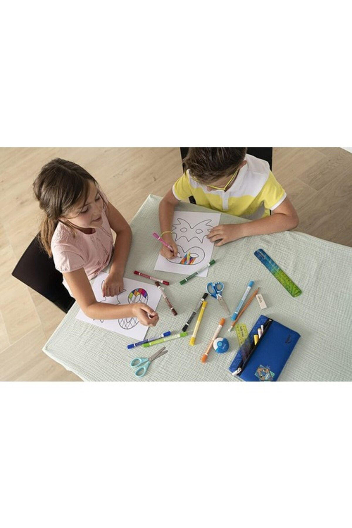 Keçeli Boya Kalemi Duo Tip 10 Lu 20 Renk 847010