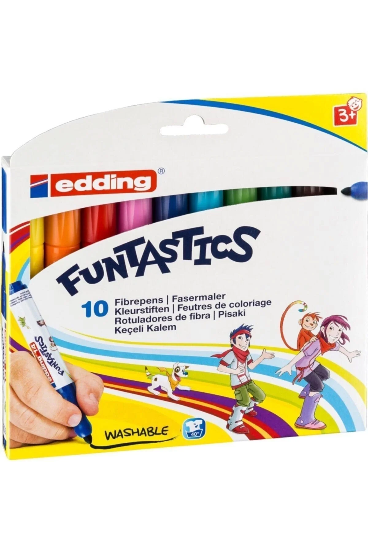 Keçeli Kalem Kalın Funtastıc 10lu Ed14k1099