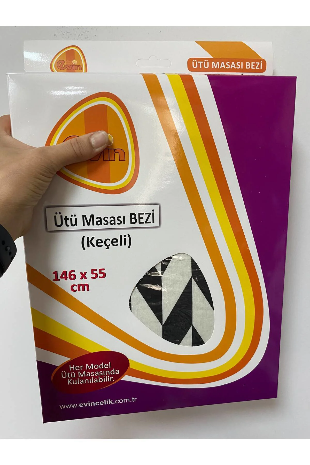 Keçeli Ütü Masası Kılıfı Isıya Dayanıklı %100 Pamuk Kumaş 146x55cm Keçeli Ütü Masası Kılıfı Isıya Dayanıklı %100 Pamuk Kumaş 146x55cm