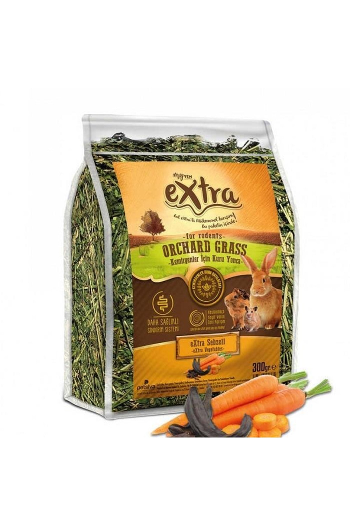 Keçi Boyn.havuçlu Kemirgen Yoncası 300 gr