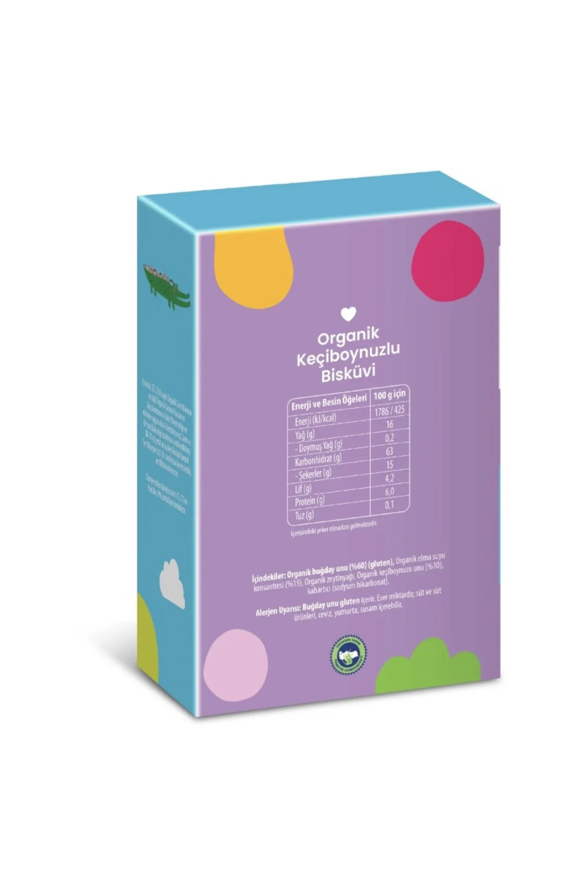Keçiboynuzlu Bisküvi 55gr