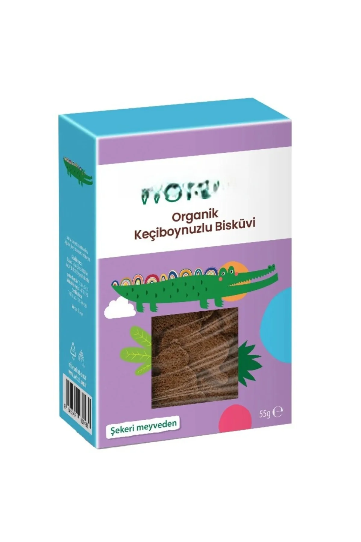 Keçiboynuzlu Bisküvi 55gr
